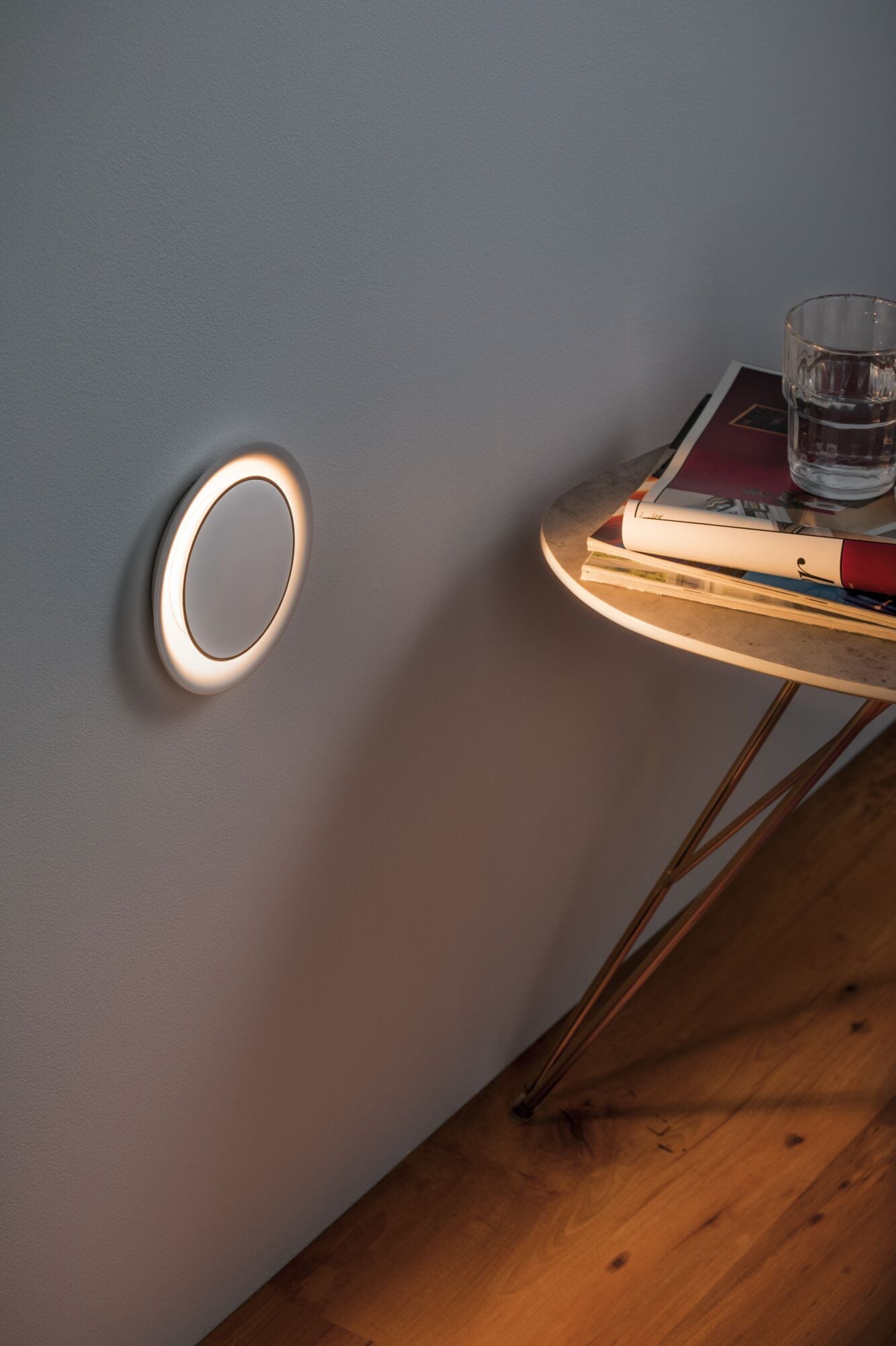 Paulmann LED Wandleuchte »Einbauleuchte 2,5W Weiß matt«, 1 flammig