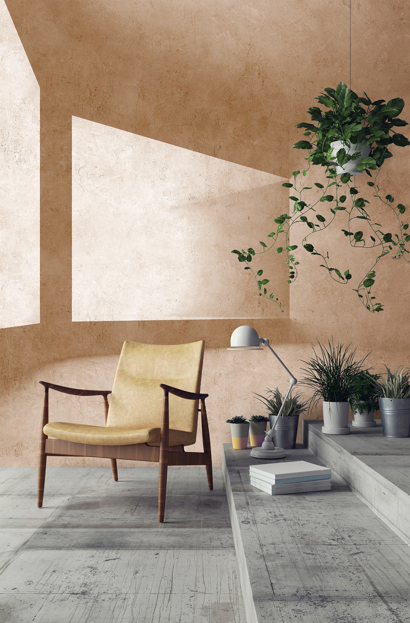living walls Fototapete »Walls by Patel Futura« glatt 3D Fototapete futura günstig online kaufen