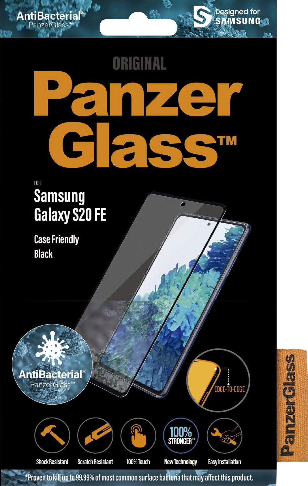 PanzerGlass Displayschutzfolie »7243« für Galaxy S20 FE