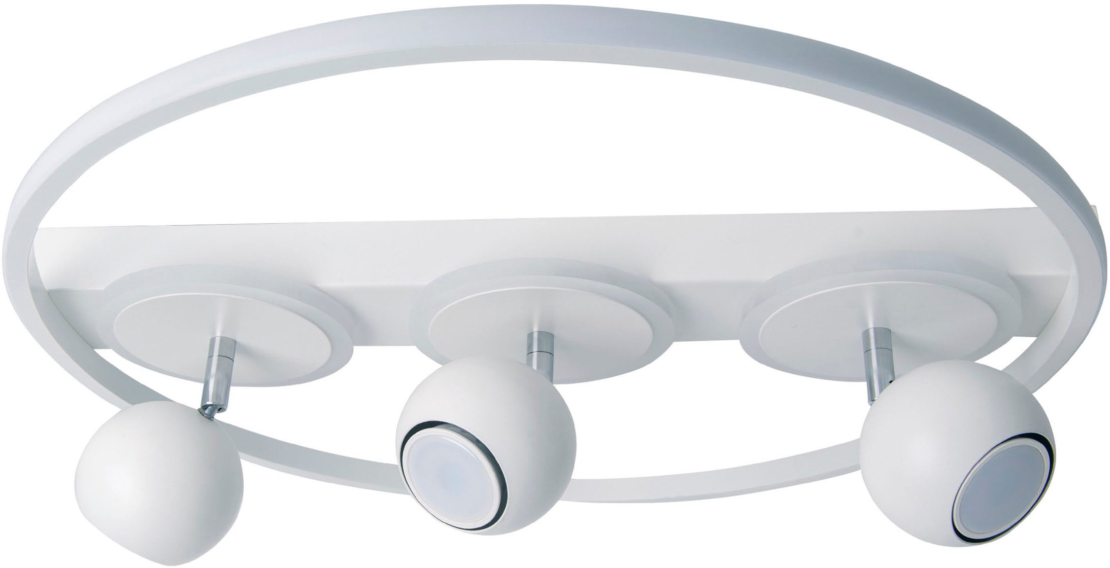 näve Deckenleuchte »3er-Spot LED "Ronda"« GU10 1 Stk. Warmweiß modernes design. Helles Licht.