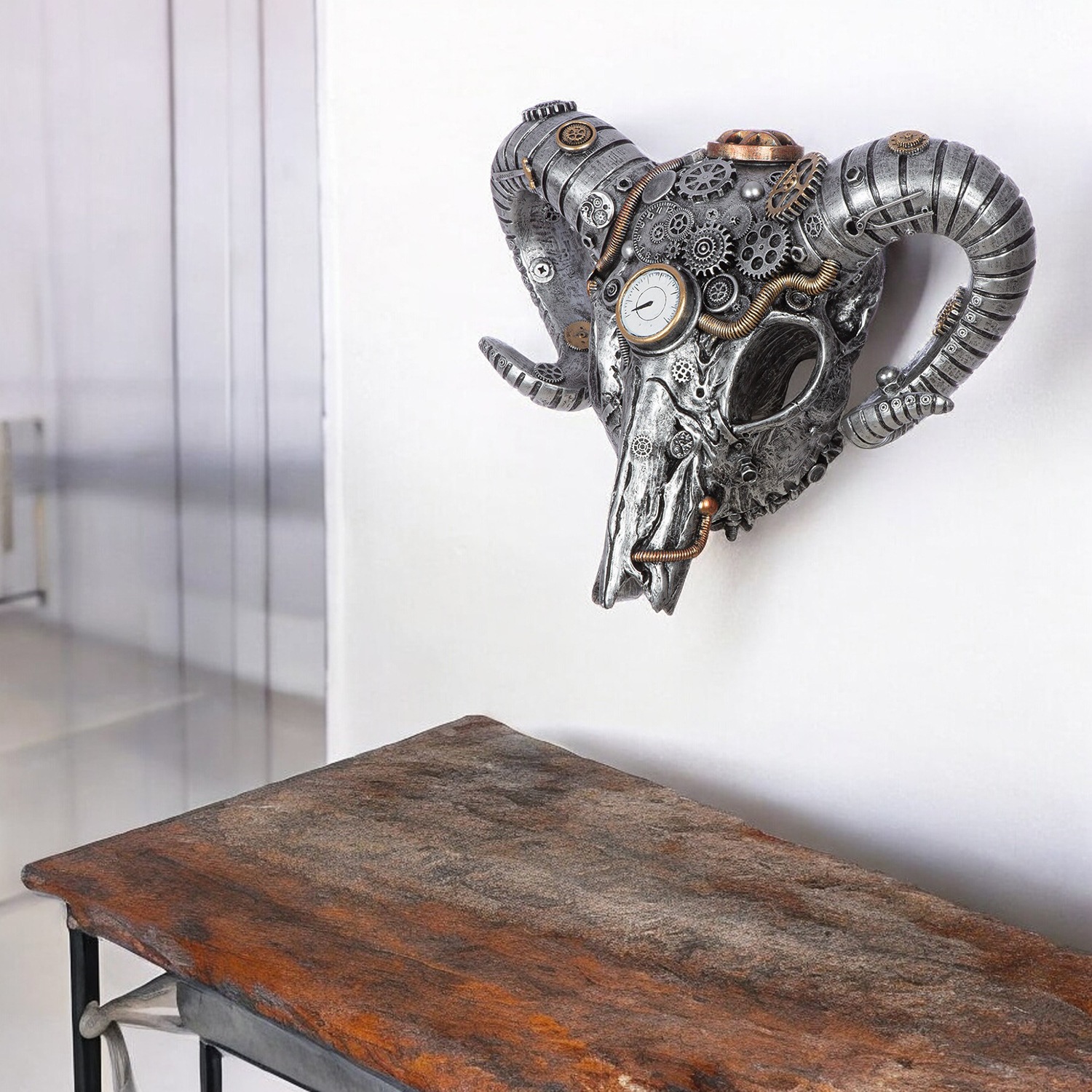 Casablanca by Gilde Wanddekoobjekt »Steampunk Buffalo« günstig online kaufen