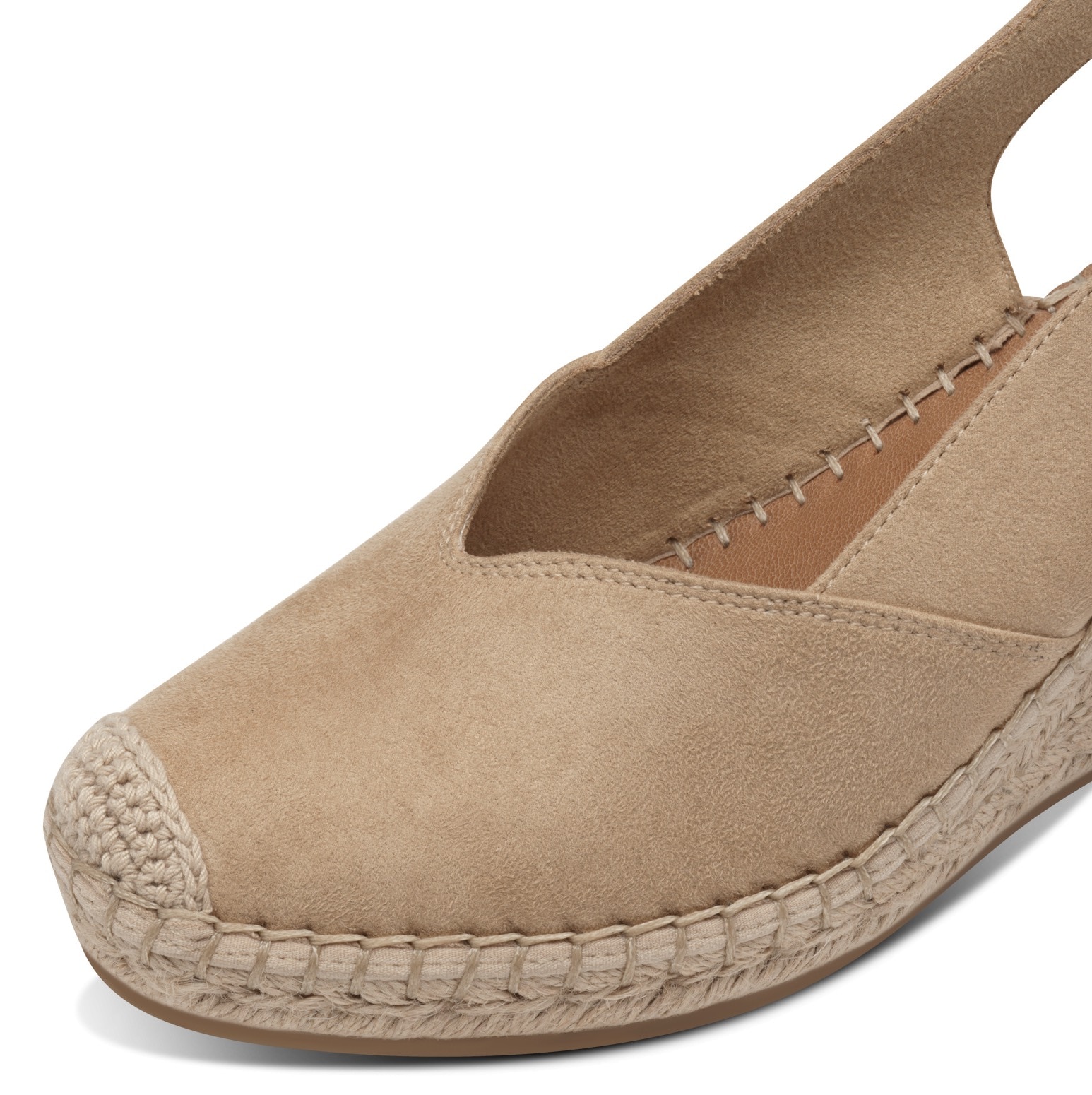 Tamaris Slingpumps, Keilabsatz, Plateau, Sandale, Sommerschuh, in schmaler Form