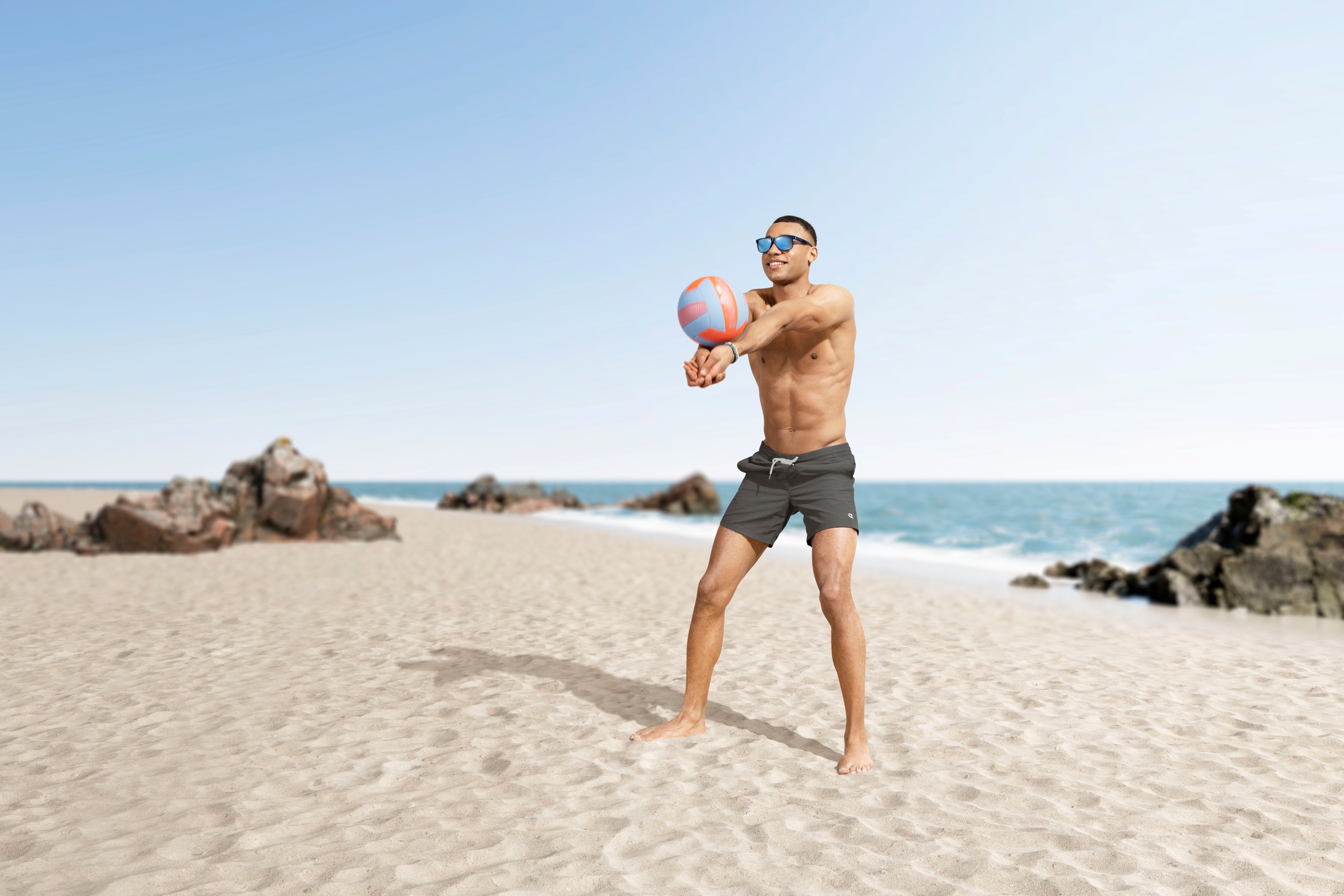 4. Bild von O'Neill Badeshorts »VERT 16'' SWIM SHORTS«, mit Druckknopf