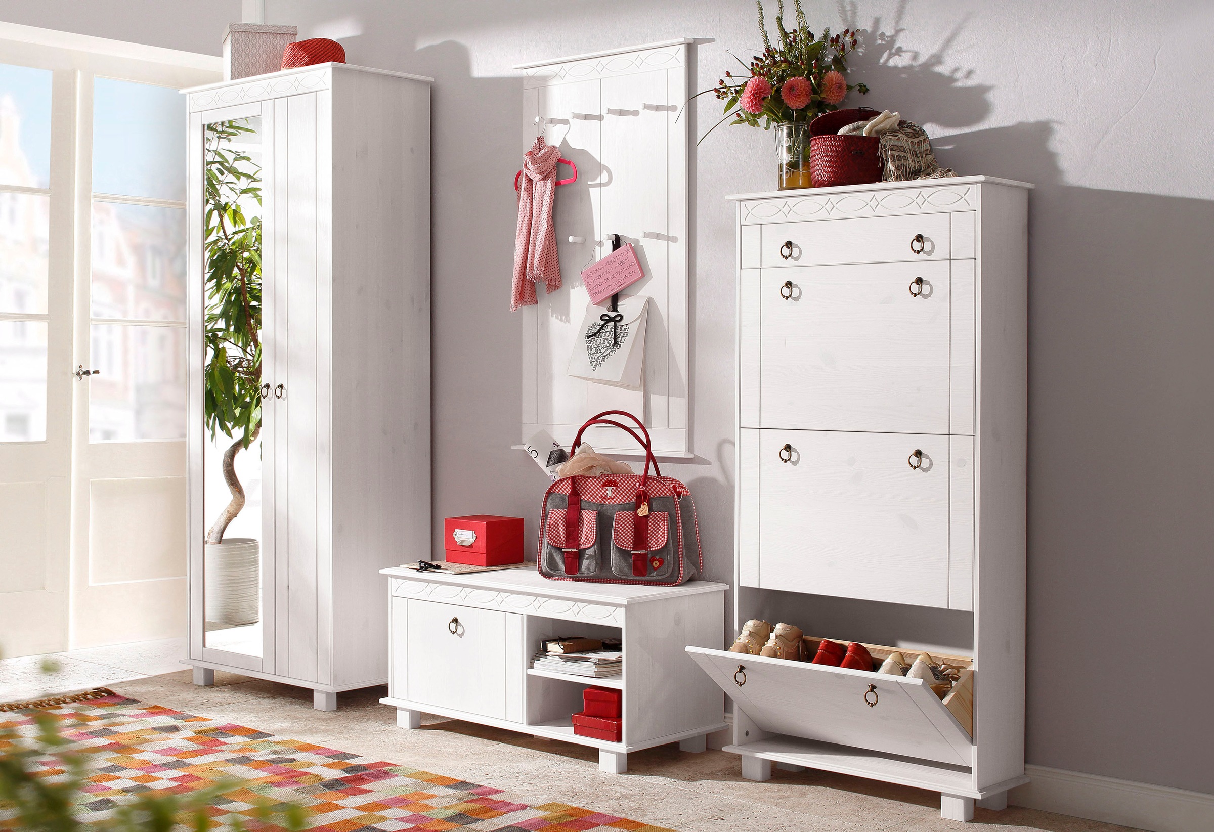 Home affaire Garderoben-Set »Indra« Set, 4 Stk. tlg. günstig online kaufen