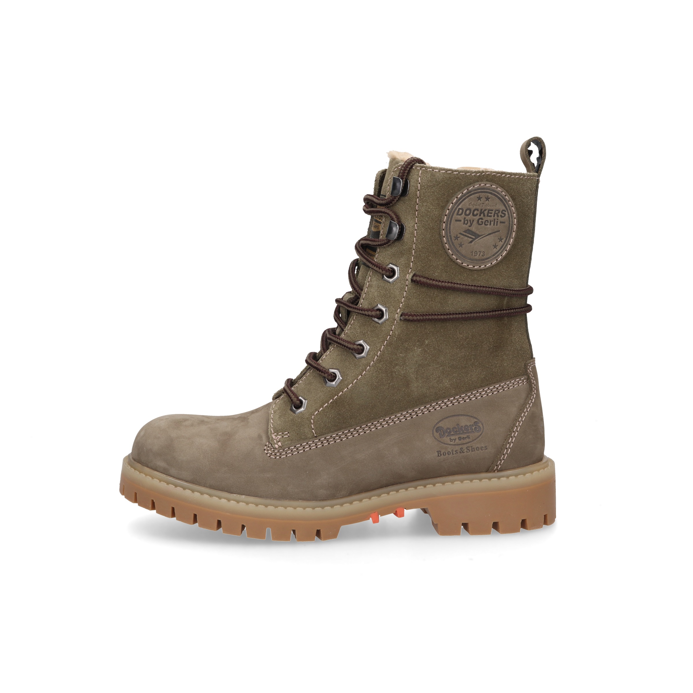 Dockers by Gerli Schnürstiefel, Boots, Casual Boots mit modischen Schnürsenkeln