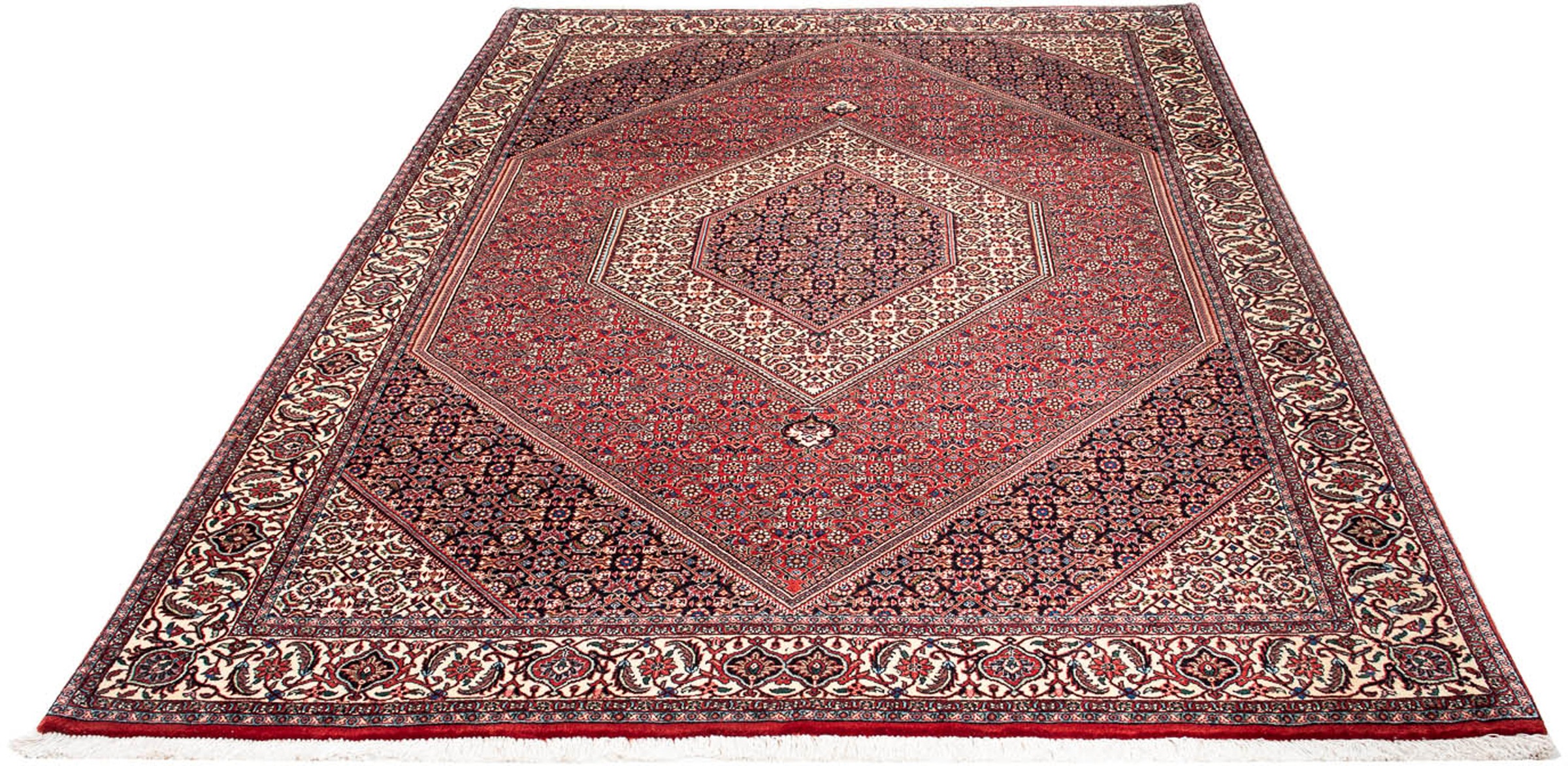 morgenland Orientteppich »Perser - Bidjar - 254 x 171 cm - dunkelrot«, rech günstig online kaufen