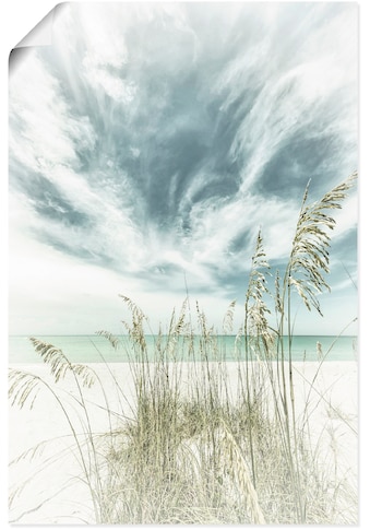 Artland Wandbild »Himmlische Stille am Strand Vintage«, Strandbilder, (1 St.), in... kaufen