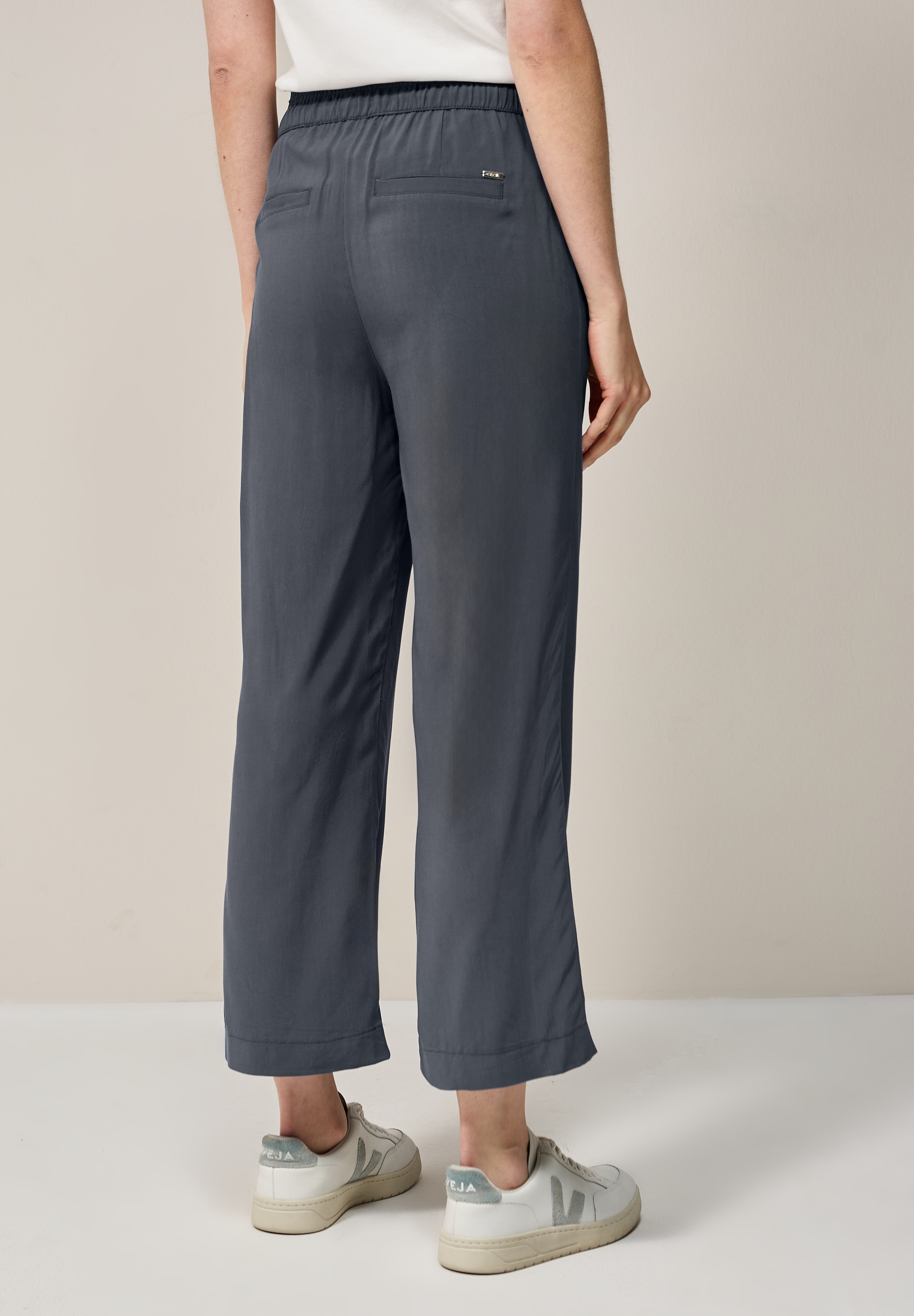 Cecil Stoffhose »Style Neele«, Sommerhose mit elastischem Bund mit Tunnelzug