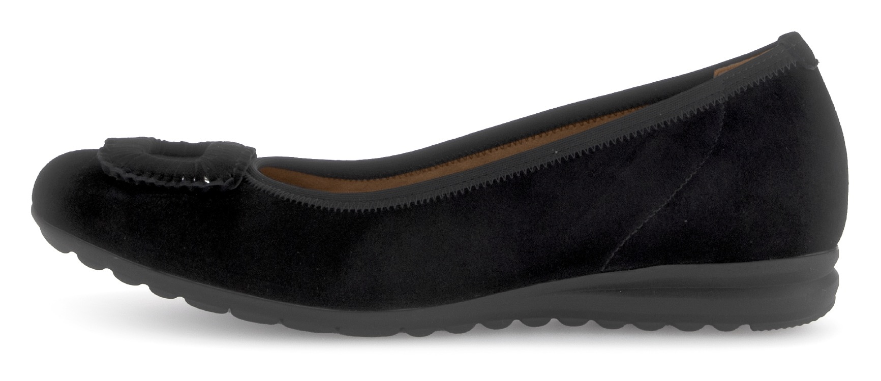 Gabor Ballerina »FLORENZ«, Bequemschuh, Businesschuh, Elastikeinfass, Komfortweite G (=weit)