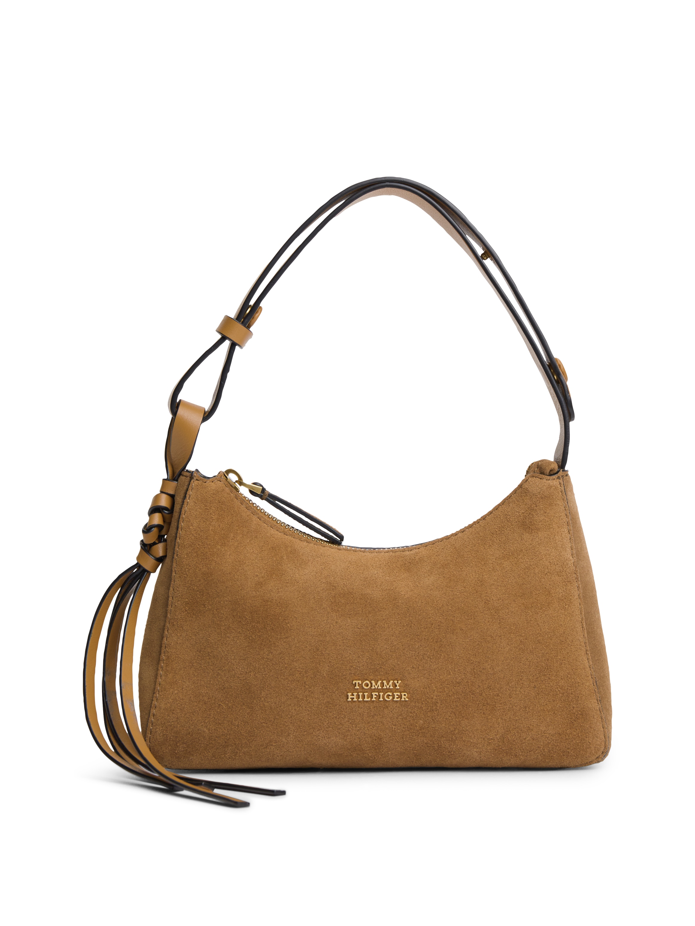Tommy Hilfiger Schultertasche »TH STATEMENT MINI SHOULD BAG SUE« Damen Handtasche, Tragetasche mit Logoschriftzug