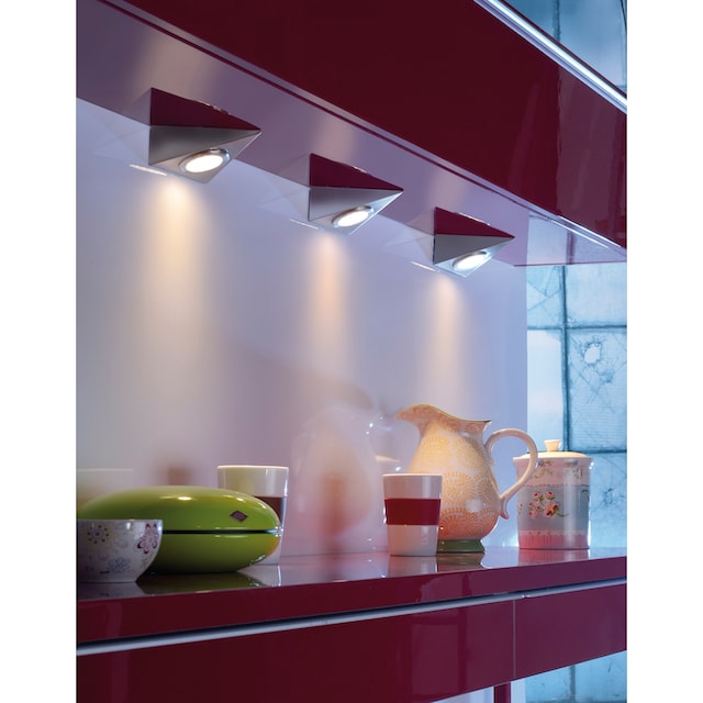 Direkt Unterbauleuchte, online Unterschrankleuchte flammig-flammig, Leuchten Küchenlampe, 3 Küchenbeleuchtung LED »THEO«, bestellen