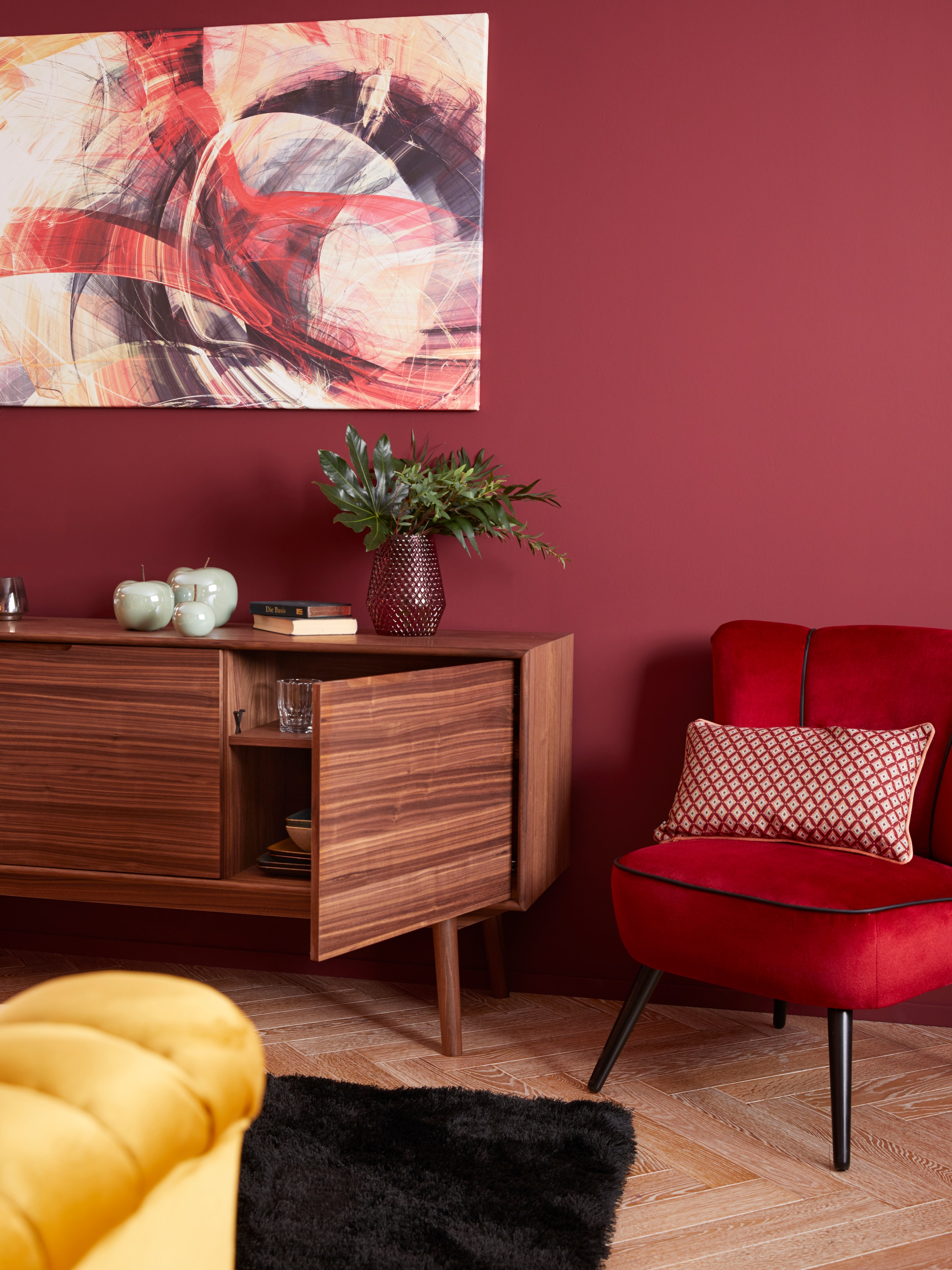 H.O.C.K. Dekokissen »Harry Devin« Kissenhülle mit Füllung, 1 Stück