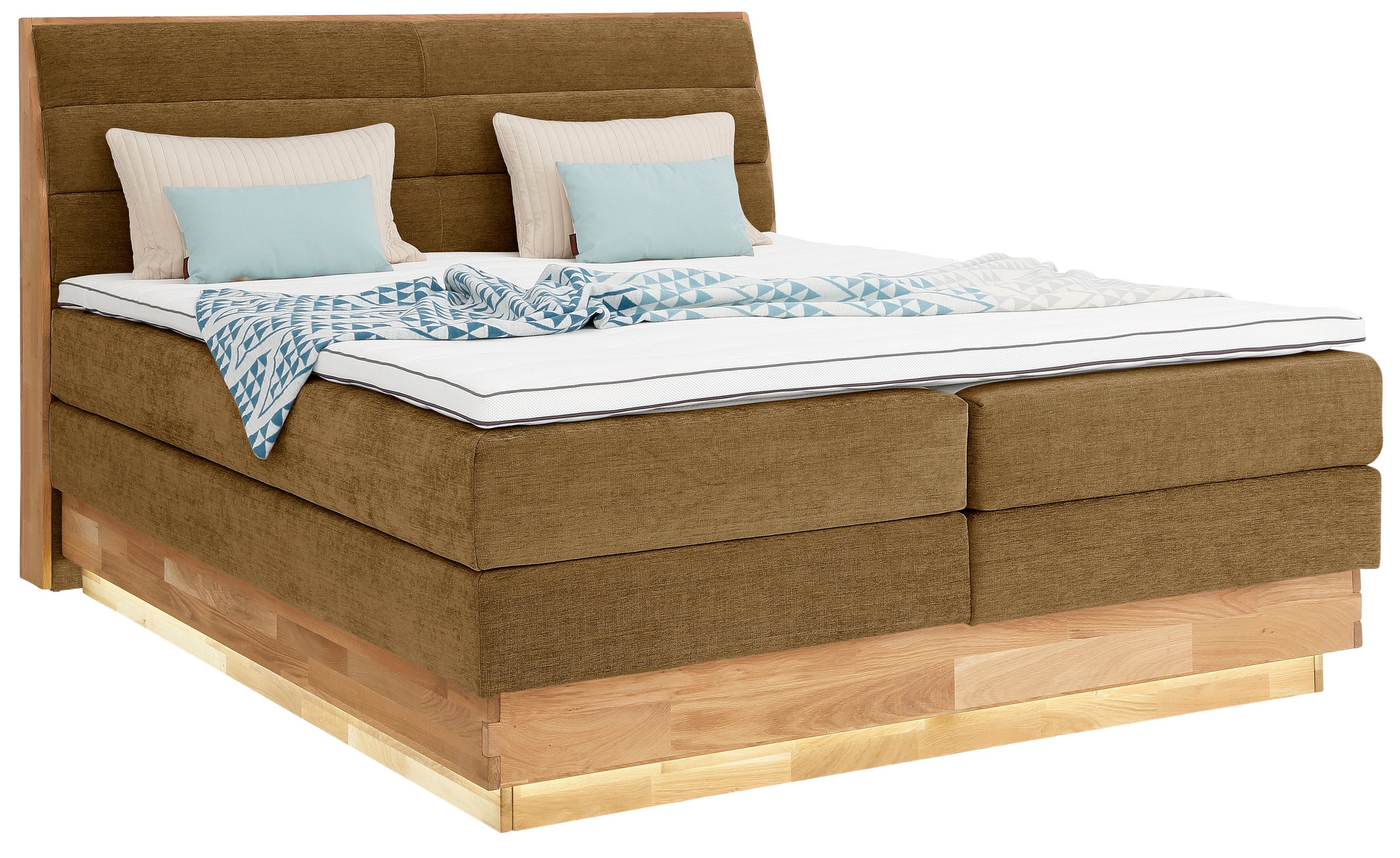OTTO products Boxspringbett »JENNA in verschiedenen Farben und Breiten erhä günstig online kaufen