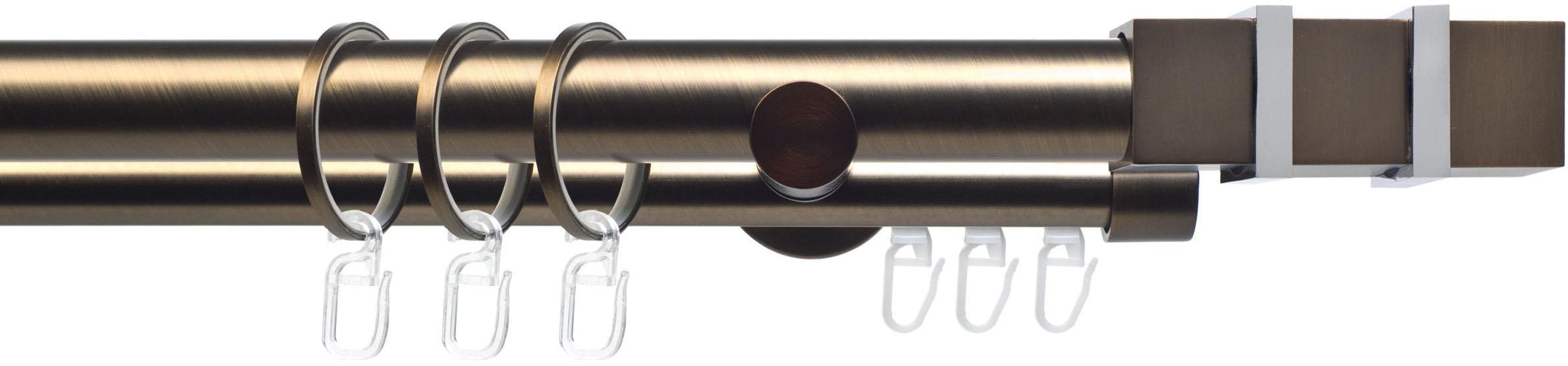 Liedeco Gardinenstange »CELQUADE02SG2L« Ø 25 mm 2 läufig-läufig Fixmaß 2-lä günstig online kaufen