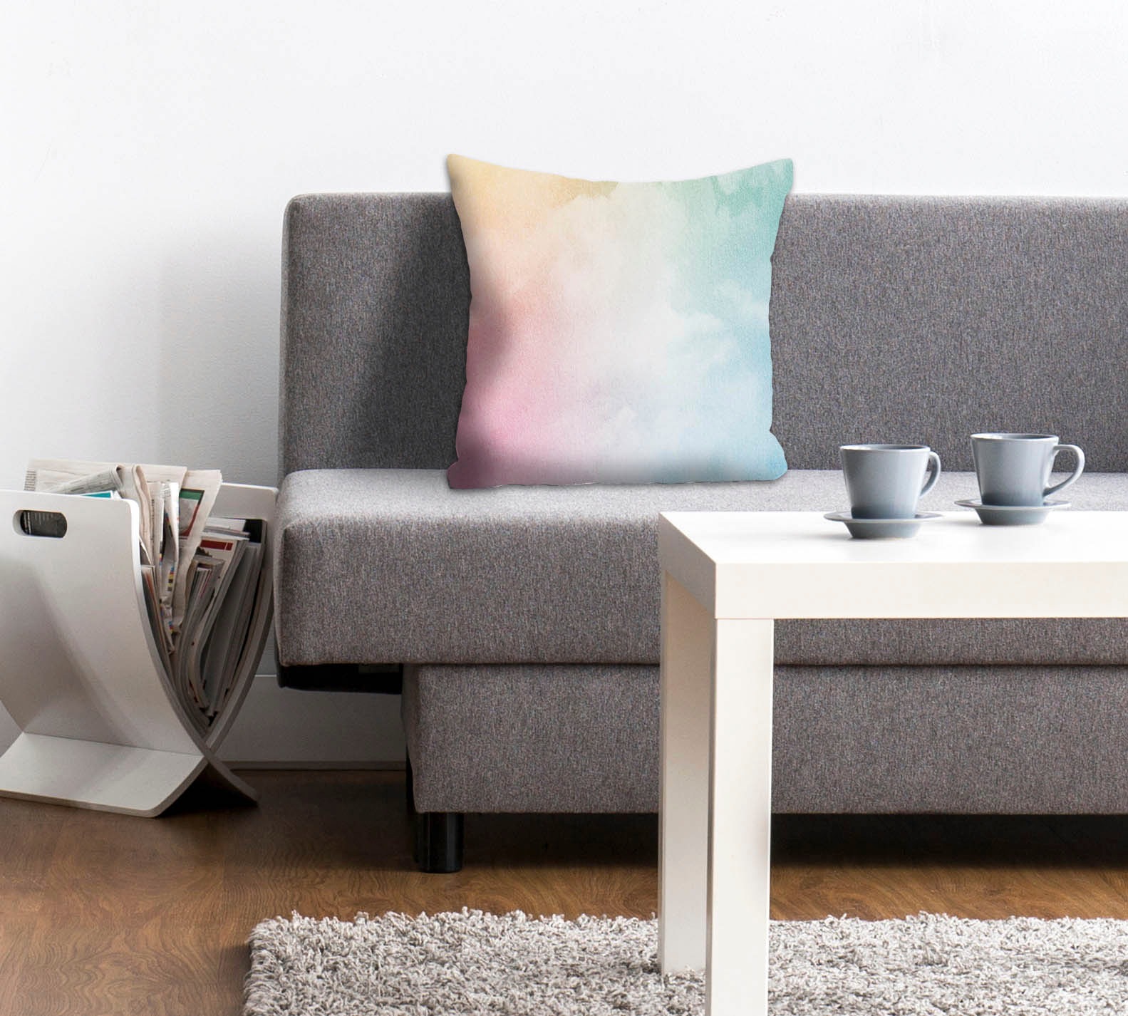 queence Dekokissen »Marvin«, Kissenhülle,Pastellfarbtöne,Sanft,Beruhigend,Z günstig online kaufen
