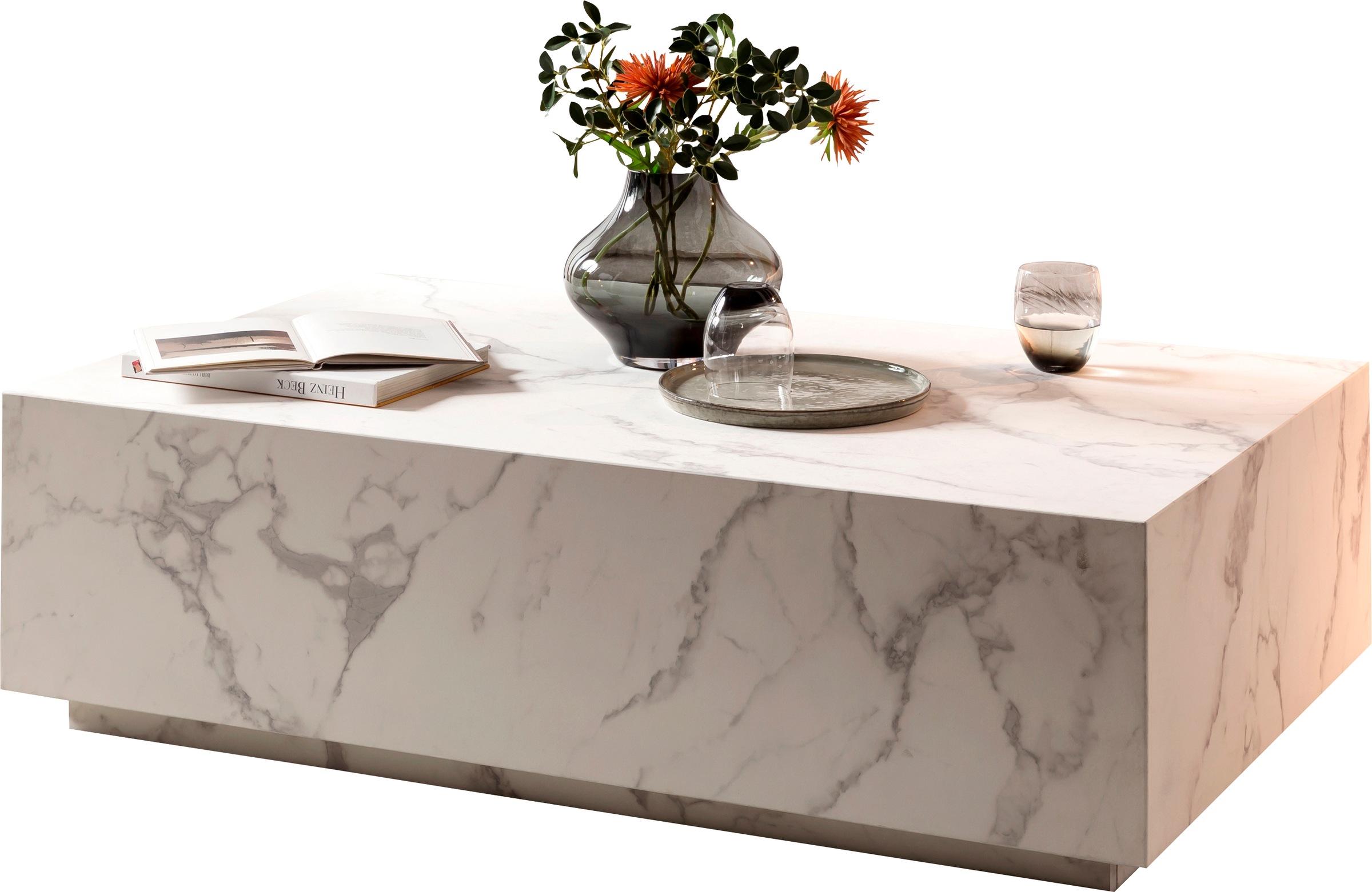 SalesFever Couchtisch »Almeria Beistelltisch: Stilvoller Tisch 120/75 cm« S günstig online kaufen