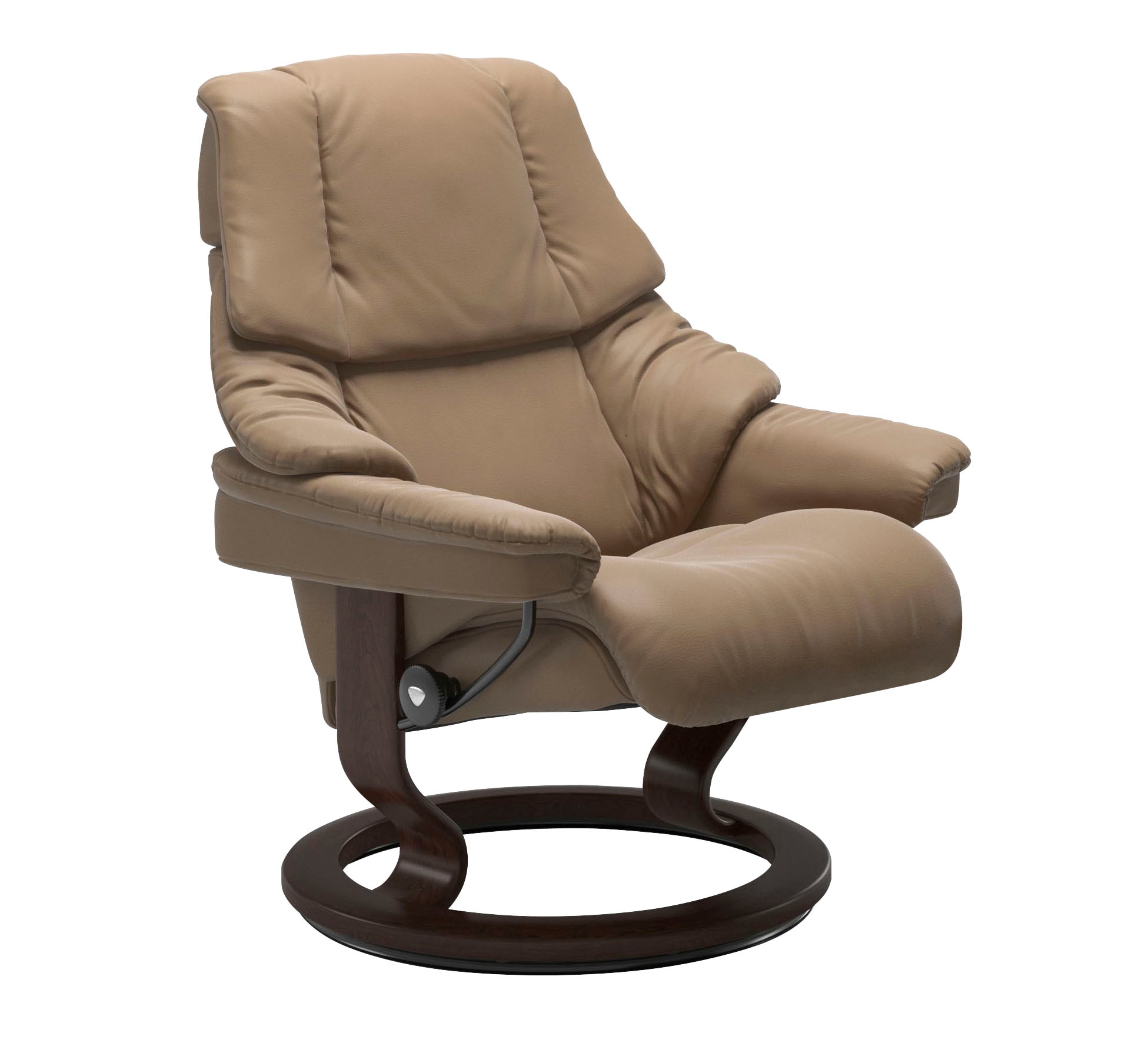 Stressless® Relaxsessel »Reno«, mit Classic Base, Größe S, M & L, Gestell Braun