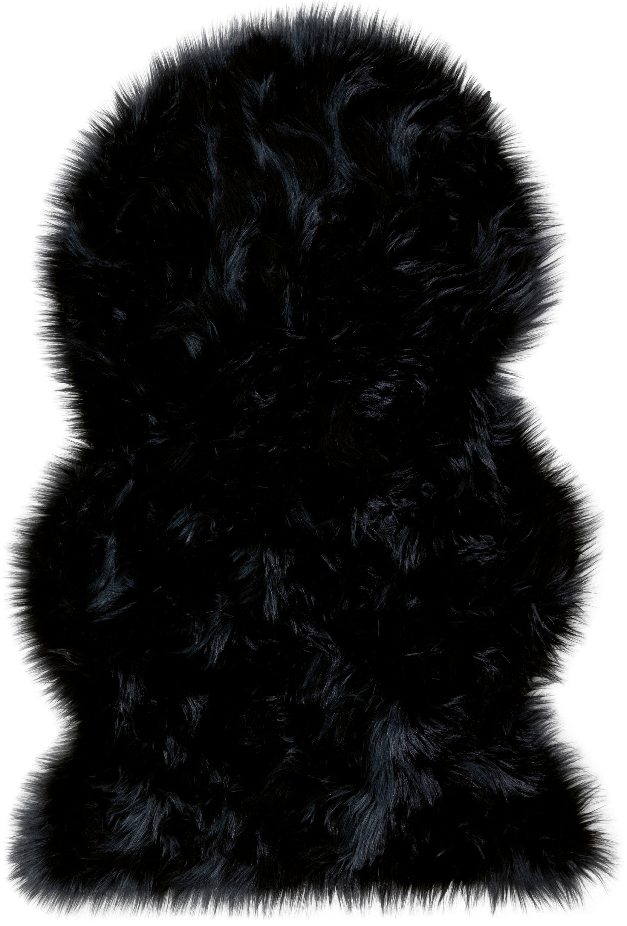 my home Hochflor-Teppich »Kalua, verschiedene Formen« rechteckig 60 mm Höhe günstig online kaufen