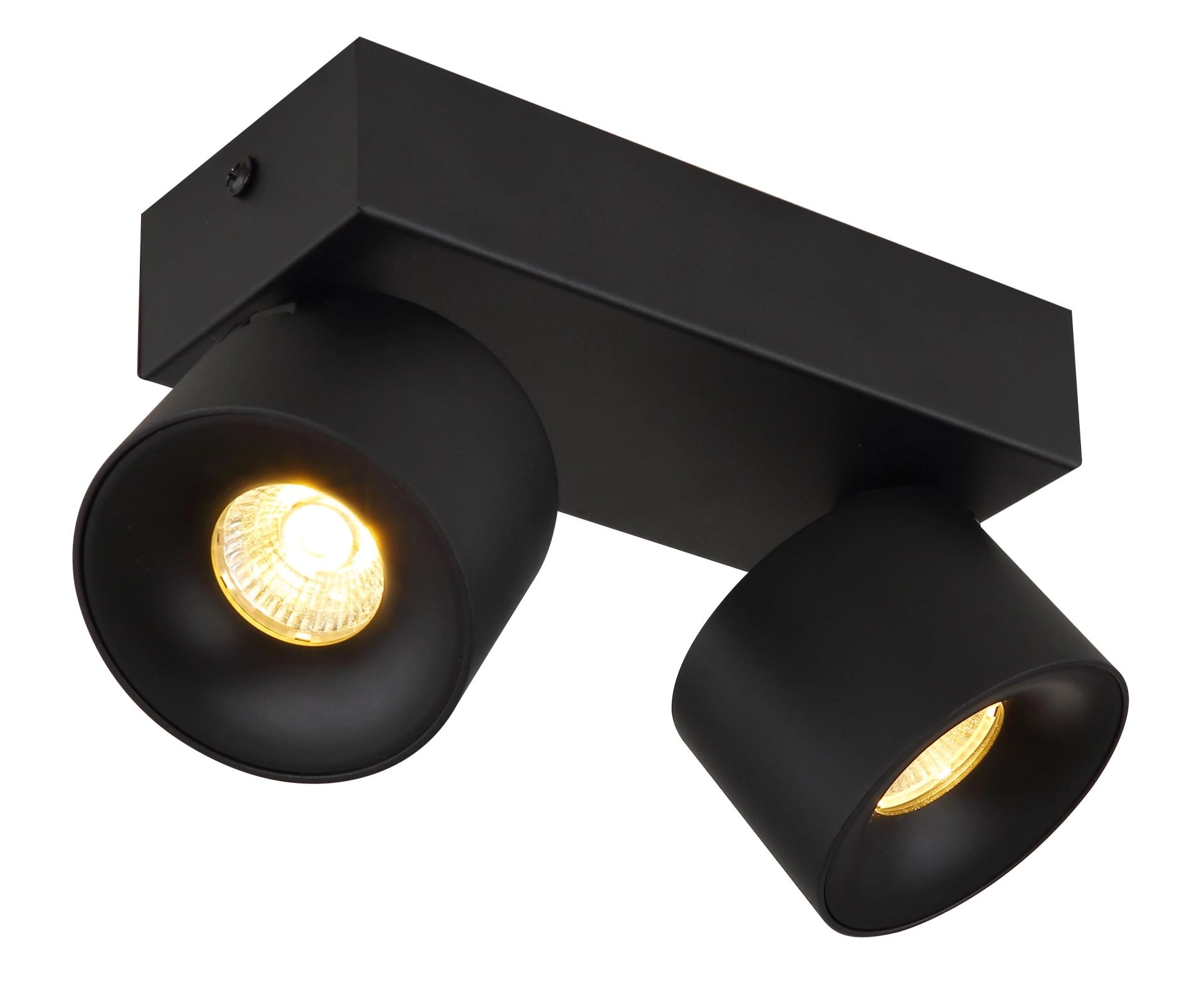 GLOBO LIGHTING LED Deckenstrahler »RAE«, 2 flammig, Leuchtmittel LED-Modul | LED fest integriert, mit schwenkbare und runde -zylindrischen LED-Strahlern