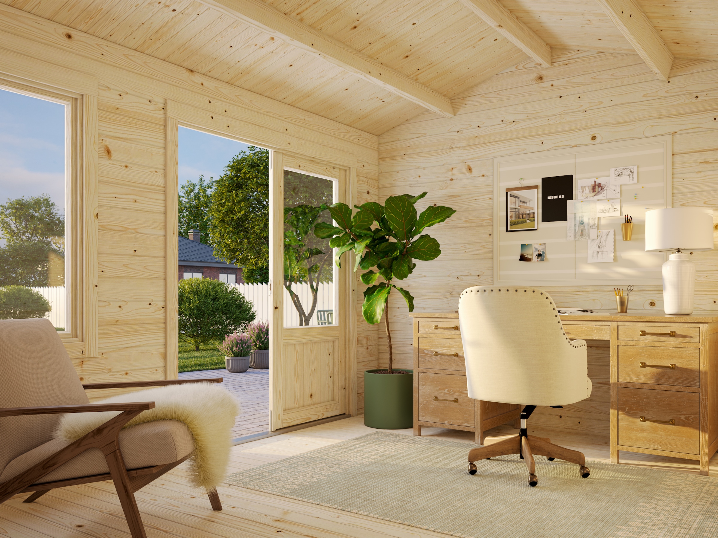 Palmako Gartenhaus »Iris« verschiedene Farben