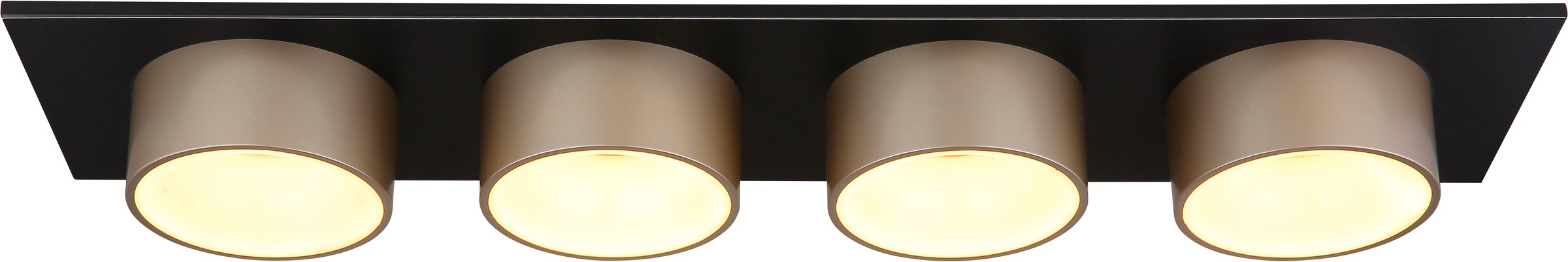 GLOBO LIGHTING Deckenleuchte »RAYMOND« LED-Modul 1 Stk. Warmweiß Deckenlamp günstig online kaufen