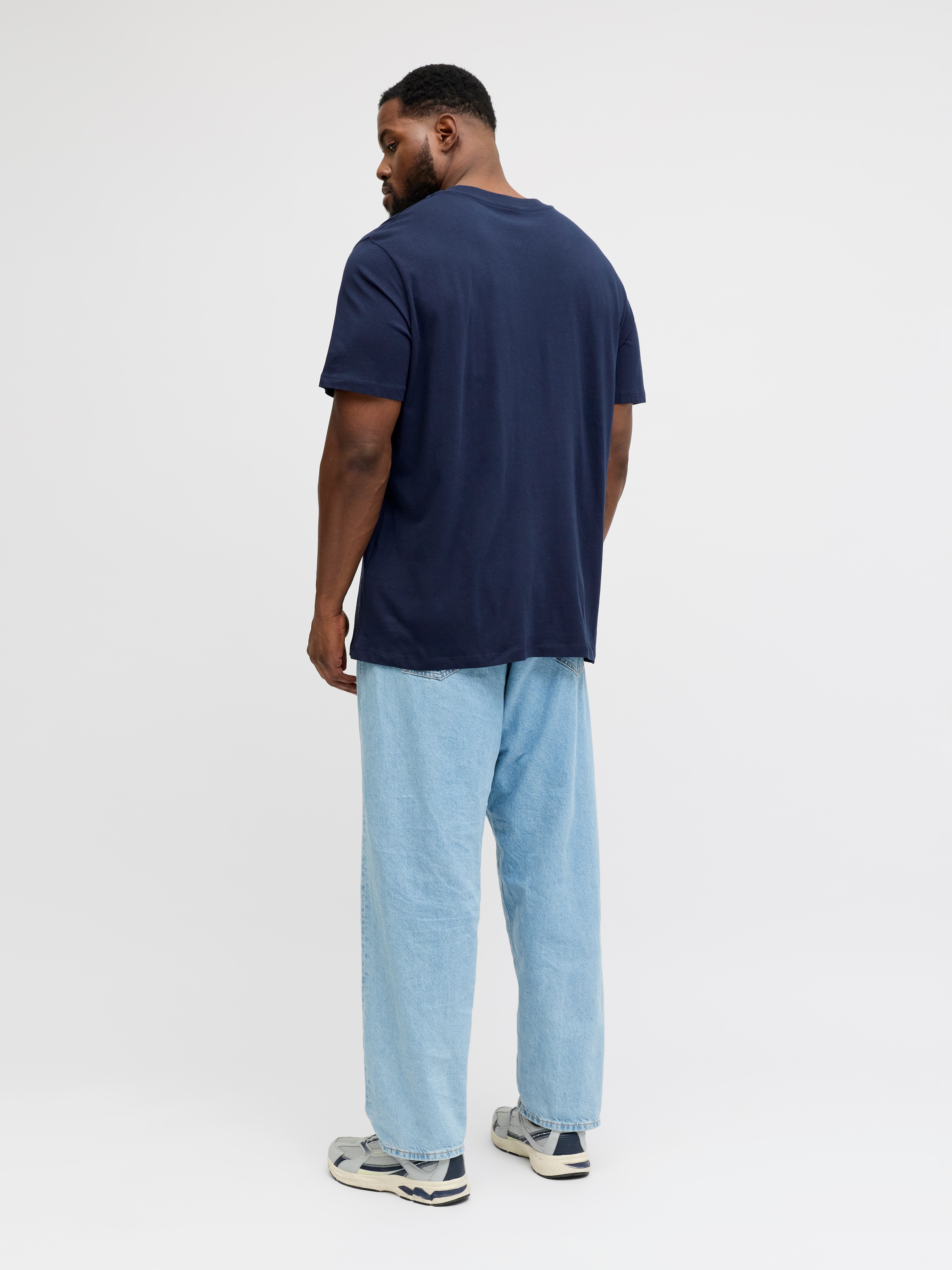 Jack & Jones PlusSize Rundhalsshirt »JJBRANDON TEE SS CREW NECK PLS«