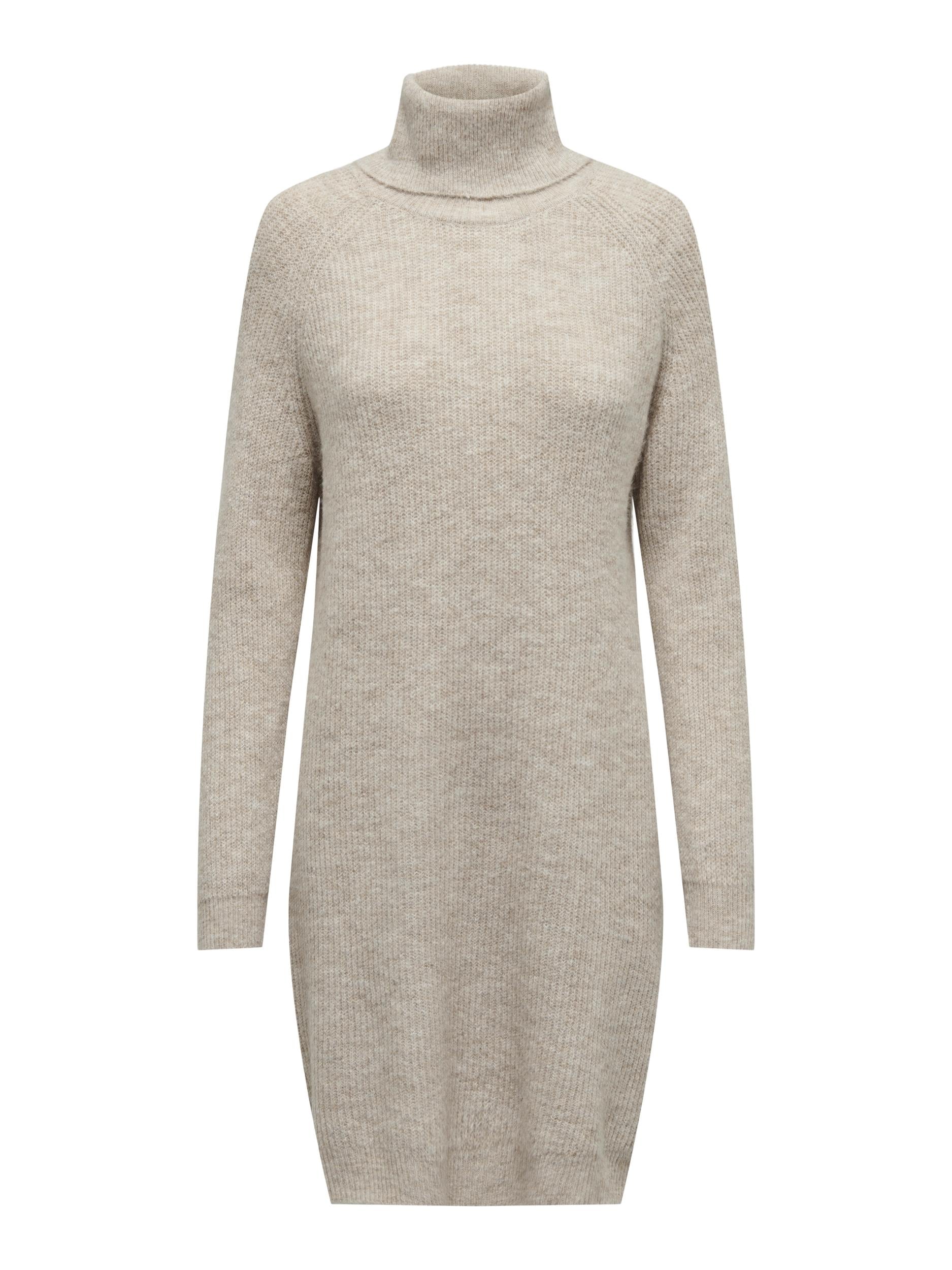 ONLY Strickkleid »ONLSILLY LS ROLLNECK DRESS BF KNT«, mit Rollkragen