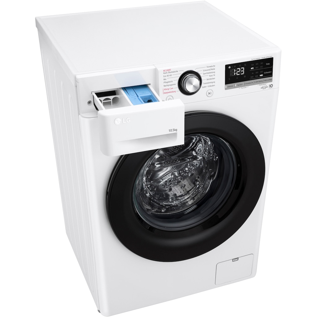 LG Waschmaschine »F4WV40X5«, F4WV40X5, 10,5 kg, 1400 U/min