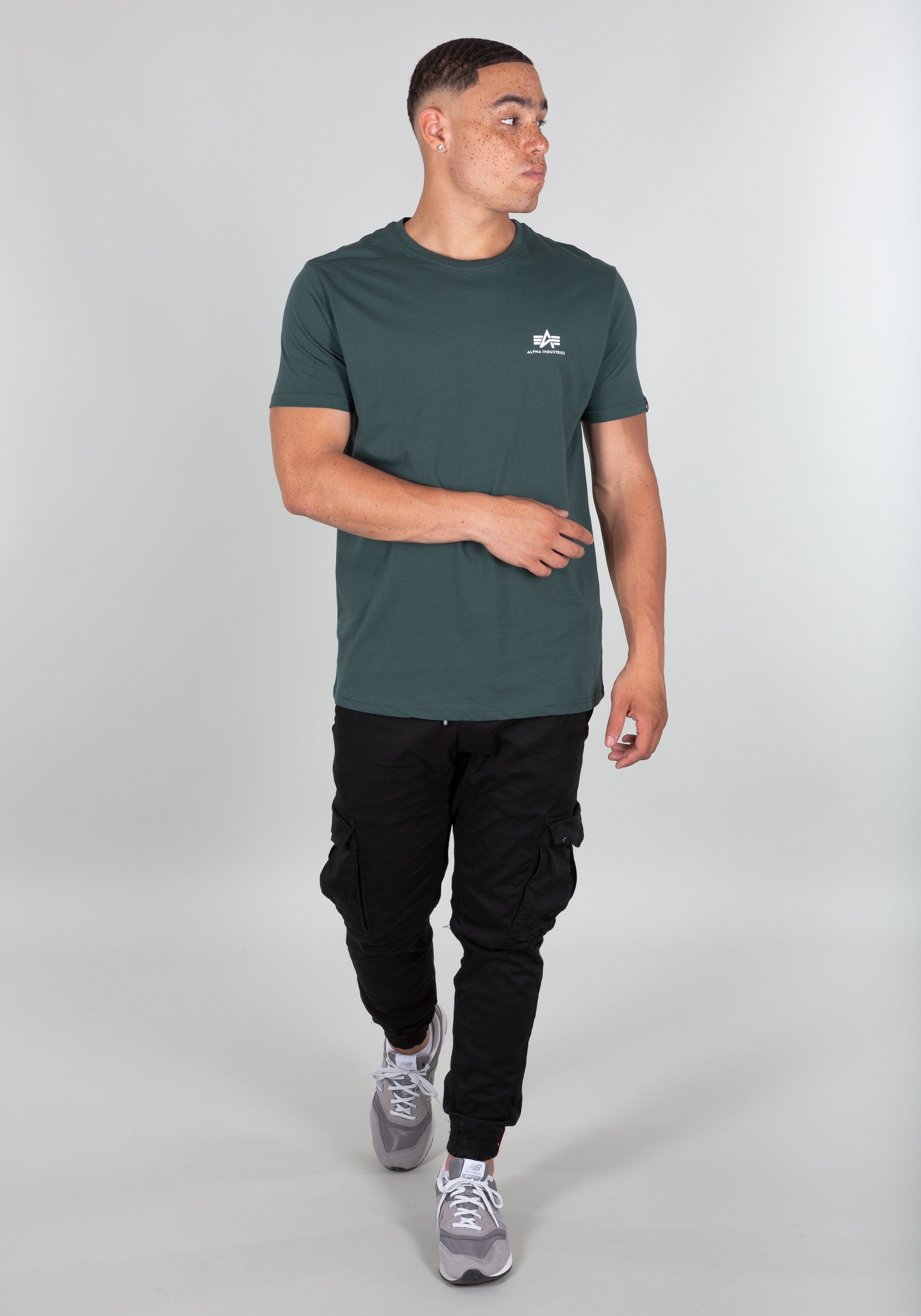 Alpha Industries T-Shirt »Alpha Industries Men - T-Shirts Basic T-Shirt SL«