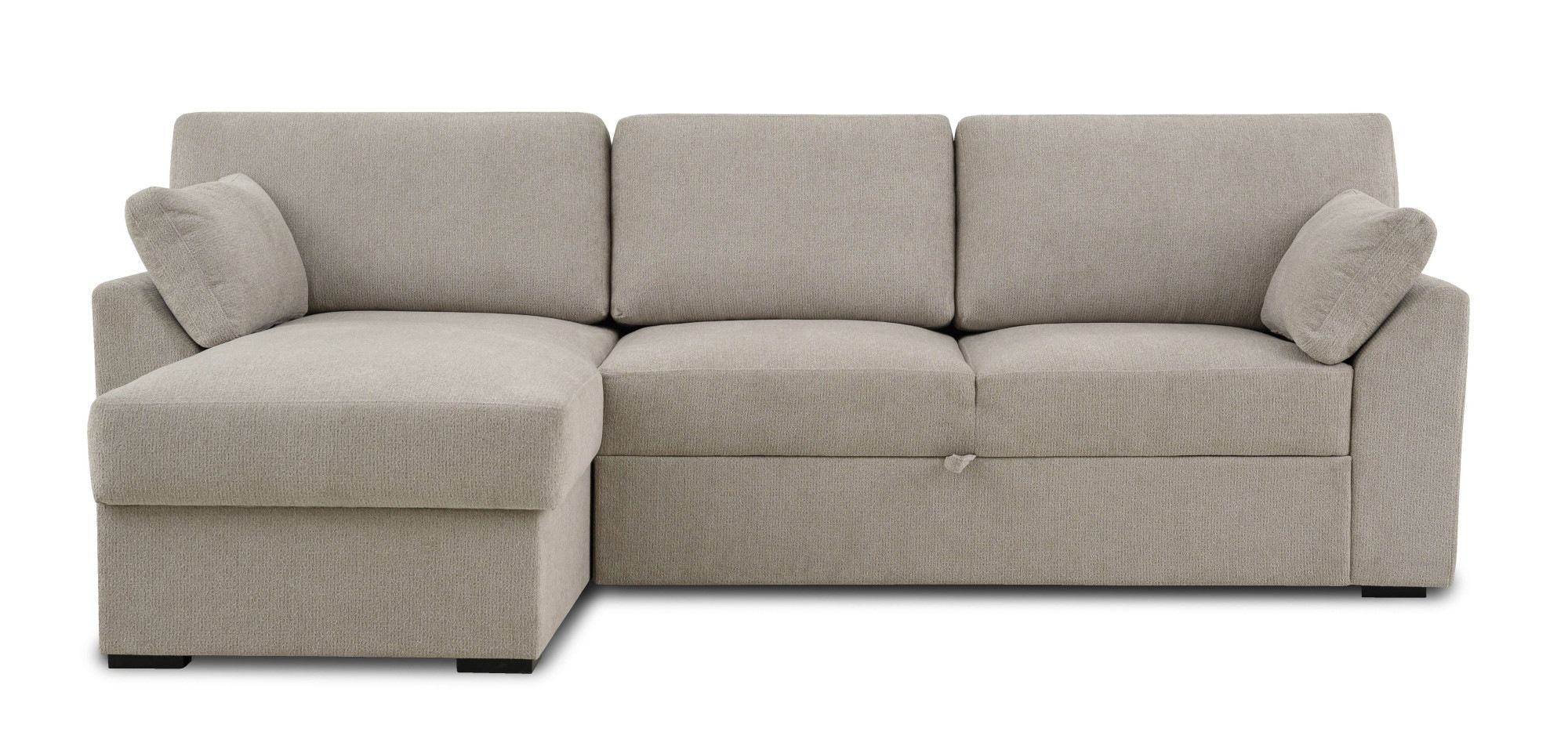 Home affaire Ecksofa »Citry«, Breite 246 cm, Chenille, Bettfunktion, Bettkasten, L-Form