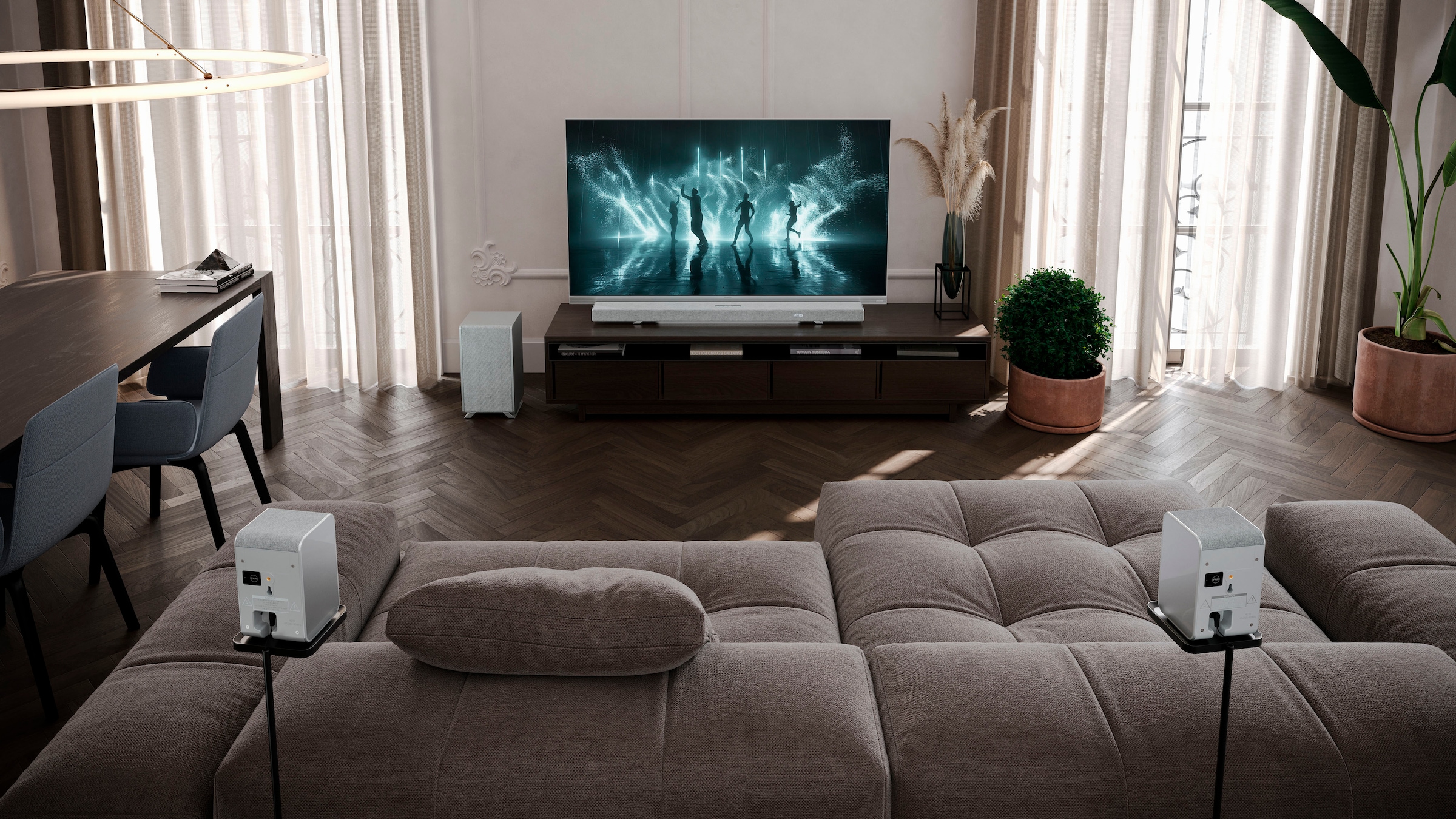 Sharp Surround-Lautsprecher »HT-SPR52021«, (Set)