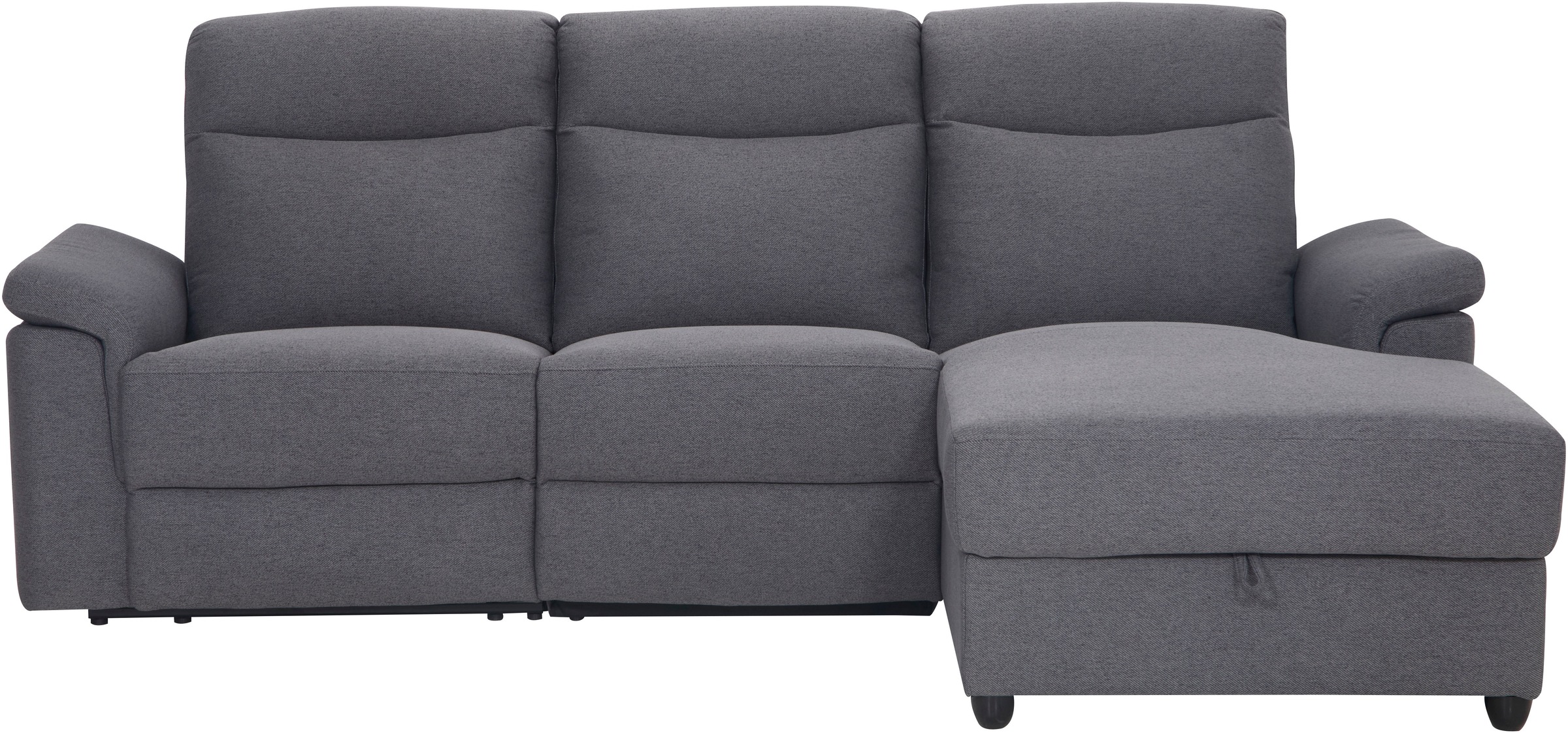 Home affaire Ecksofa »BRIONNE, L-Form, 255cm, manuelle u. elektrische Funkt günstig online kaufen