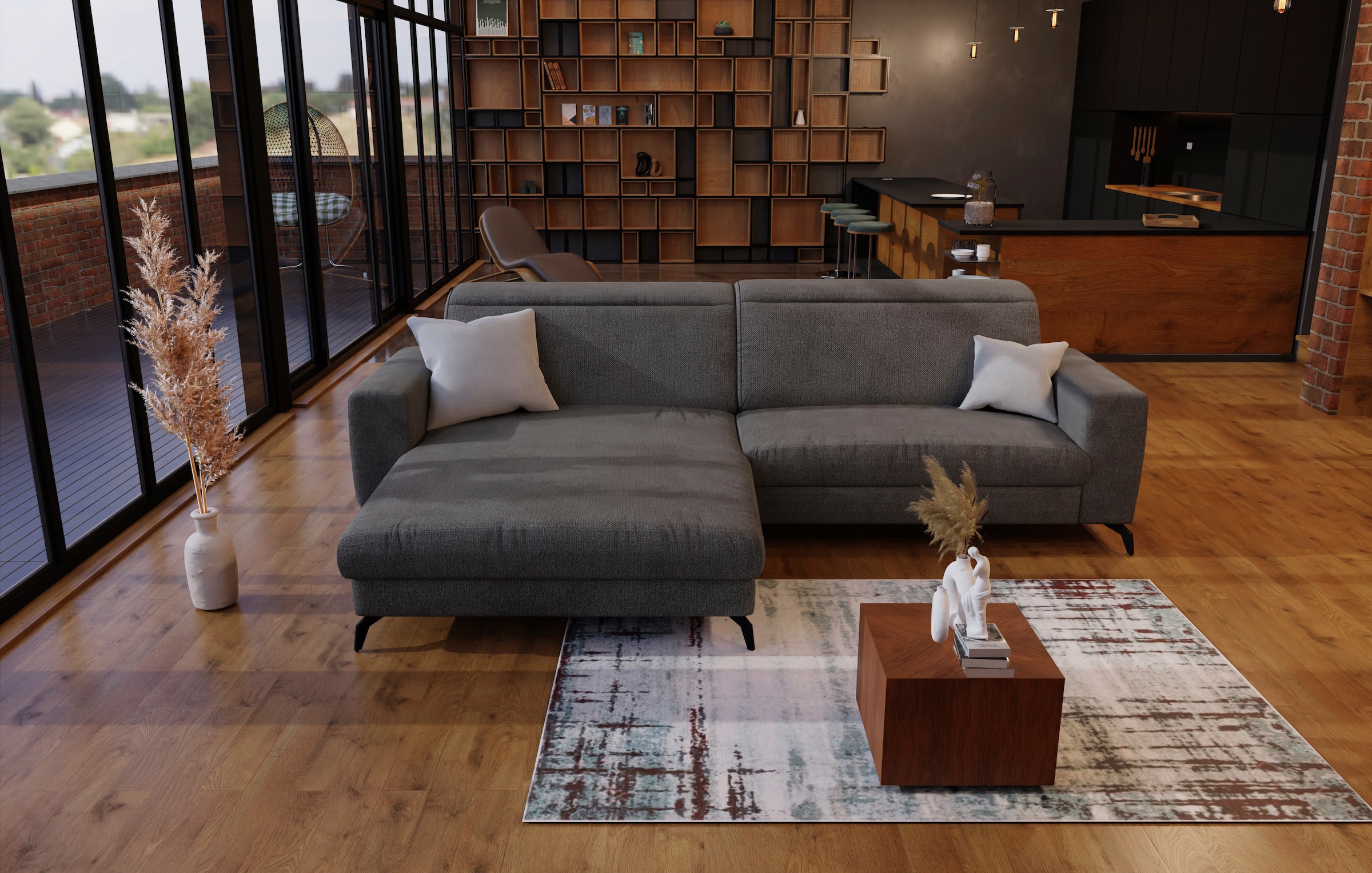 sit&more Ecksofa »Bolero L-Form« günstig online kaufen