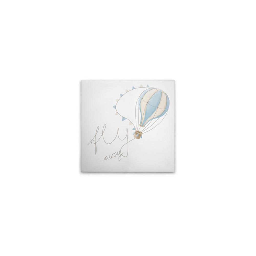 A.S. Création Leinwandbild »Fly Away 3 - Wandbild Beige Blau Keilrahmen Kin günstig online kaufen