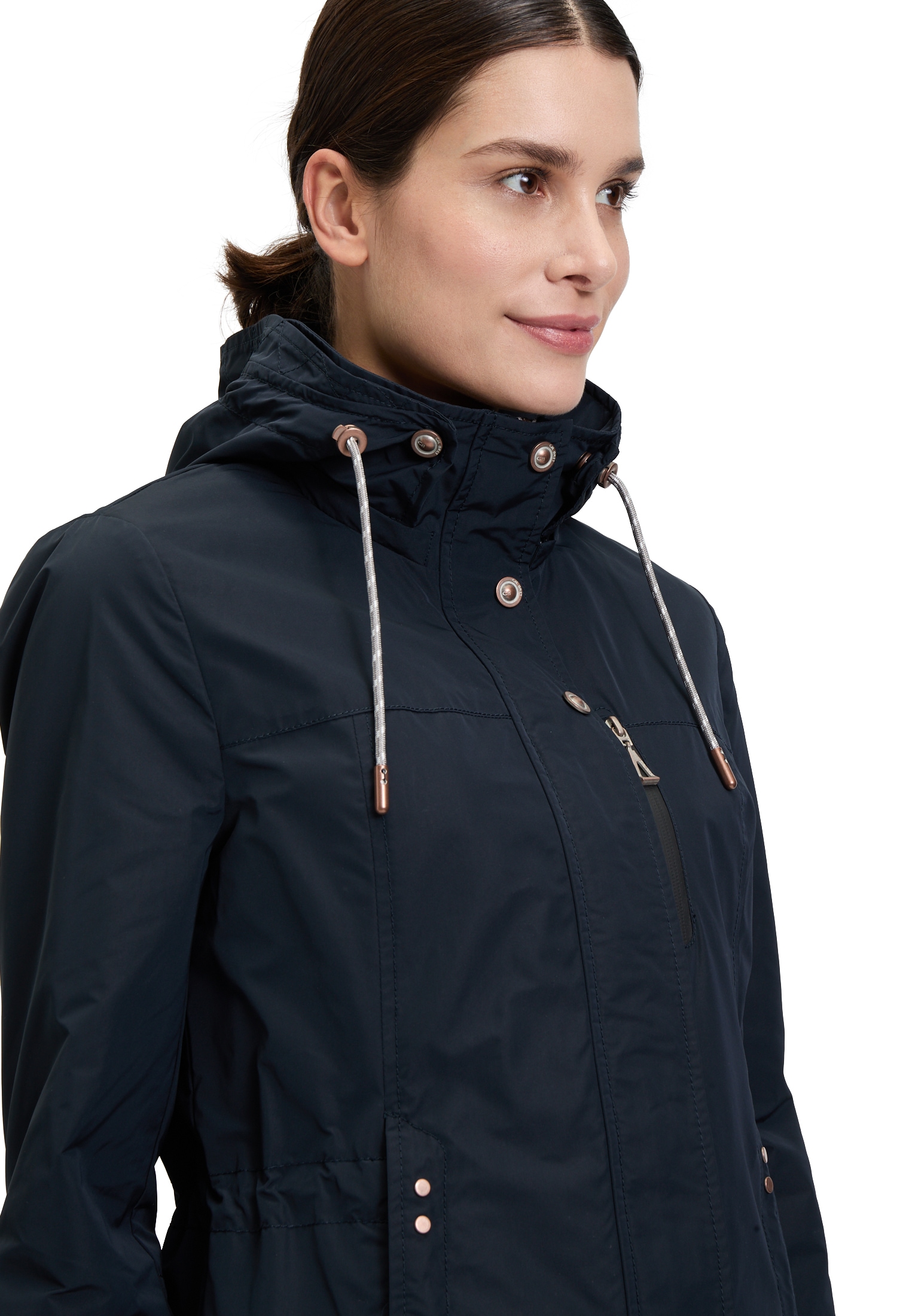 Gil Bret Outdoorjacke, mit Kapuze, mit Kapuze
