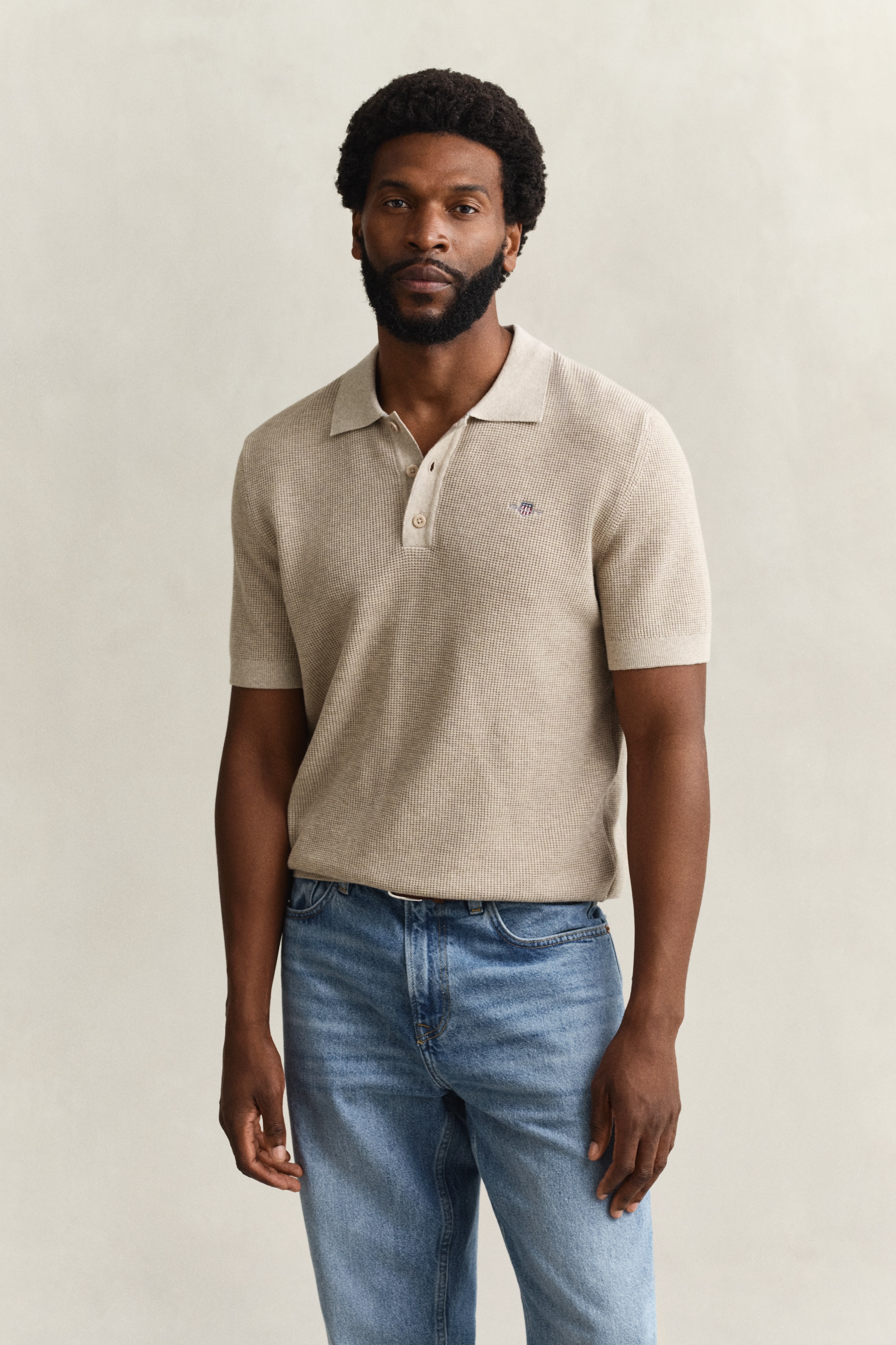 Gant Poloshirt »MICRO TEXTURED COTTON« Regular fit mit Polokragen
