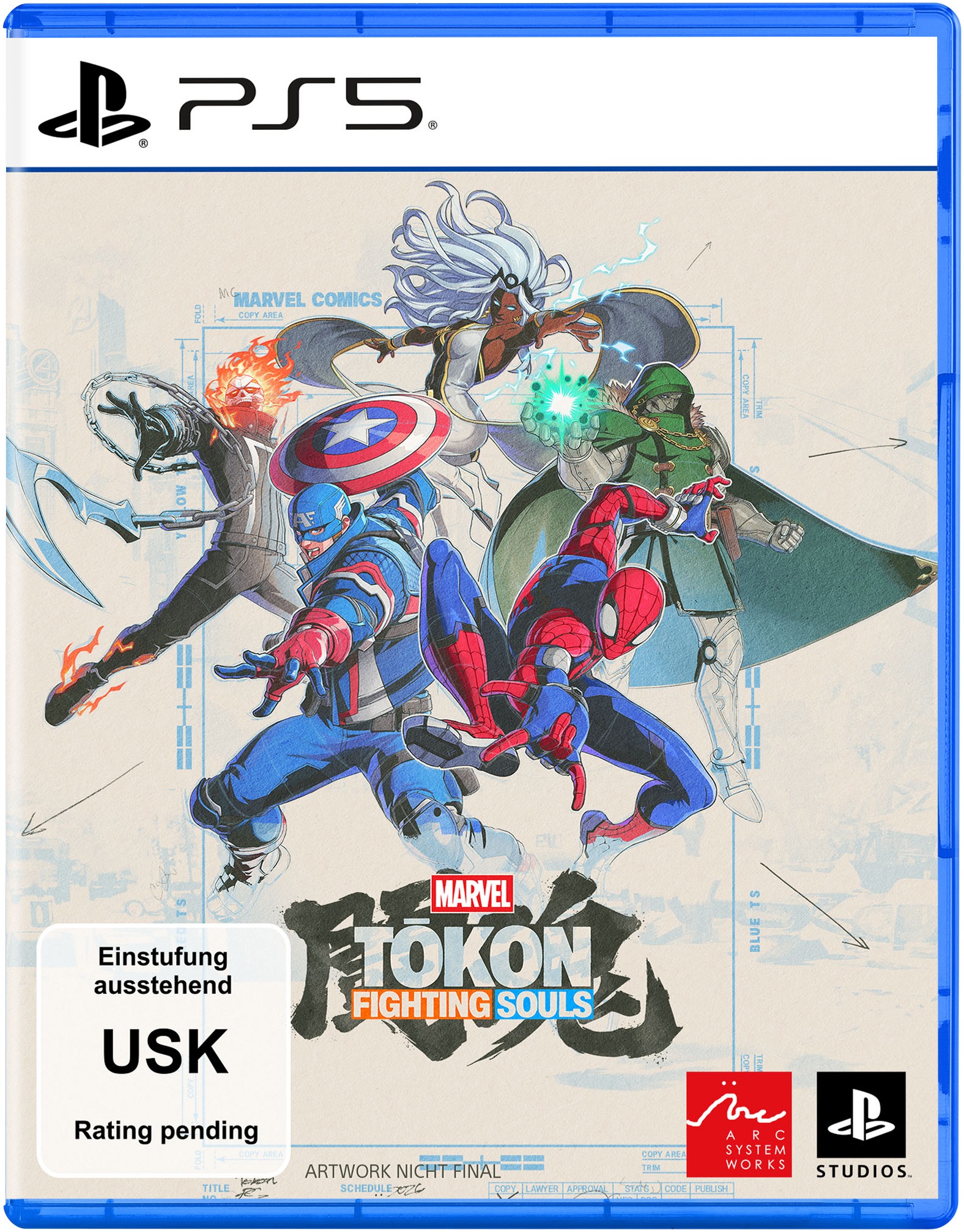 PlayStation 5 Spielesoftware »MARVEL Tōkon: Fighting Souls™ Standard Edition« PlayStation 5