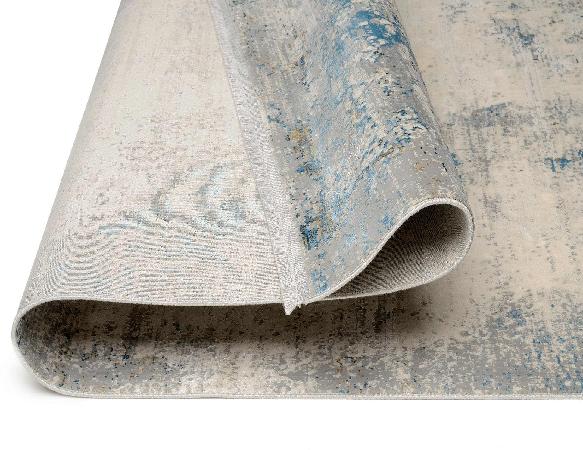 OCI DIE TEPPICHMARKE Teppich »ELEMENTS NAPALI« rechteckig 8 mm Höhe Kurzflor, dezenter Glanz, Viskose, Wohnzimmer