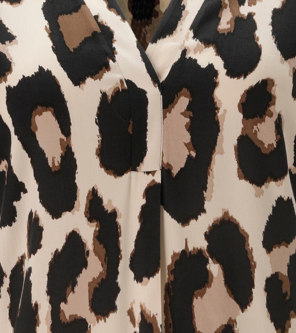 Aniston PLUS Druckkleid mit tollem Leoprint - NEUE KOLLEKTION