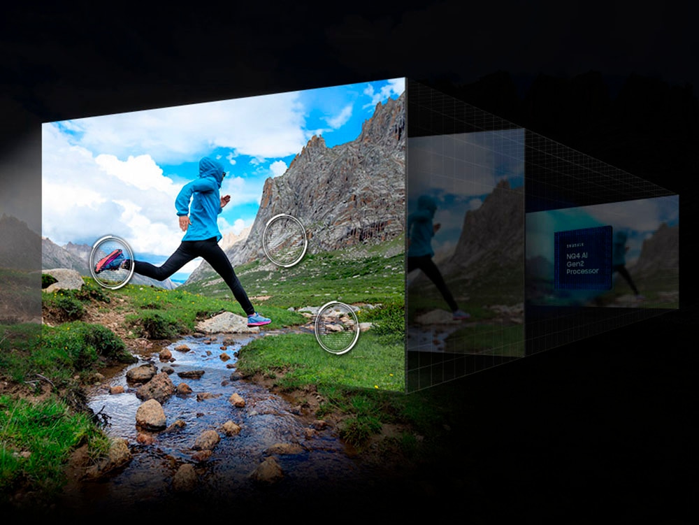 Samsung OLED-Fernseher »GQ55S95DAT«, 4K Ultra HD, Smart-TV, Neural Quantum 4K AI Gen2 Prozessor, Glare Free, bis zu 144Hz