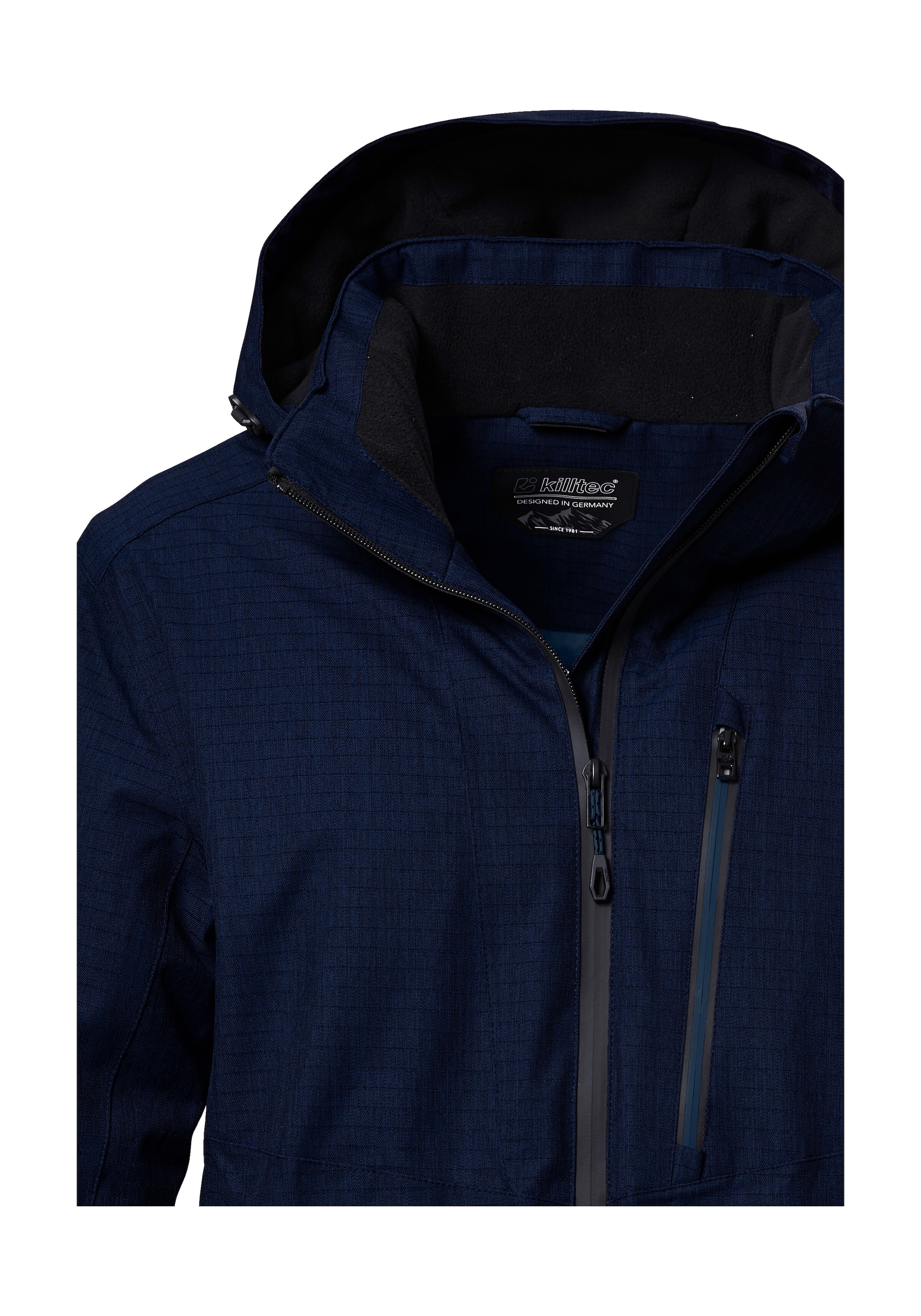 Killtec Funktionsjacke »KOW 7 MN JCKT«, Wasser- und winddichte Outdoorjacke, atmungsaktiv, Melange Optik