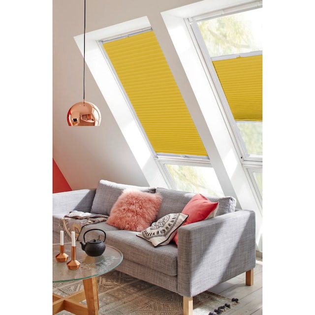 verspannt, VD«, Dachfensterplissee auf sunlines abdunkelnd, »StartUp mit Style Honeycomb Führungsschienen bestellen Raten