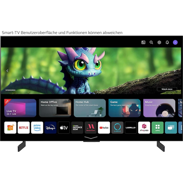 LG OLED-Fernseher »OLED42C37LA«, 106 cm/42 Zoll, 4K Ultra HD, Smart-TV, OLED  evo, bis zu 120 Hz, α9 Gen6 4K AI-Prozessor, Twin Triple Tuner auf Raten  bestellen