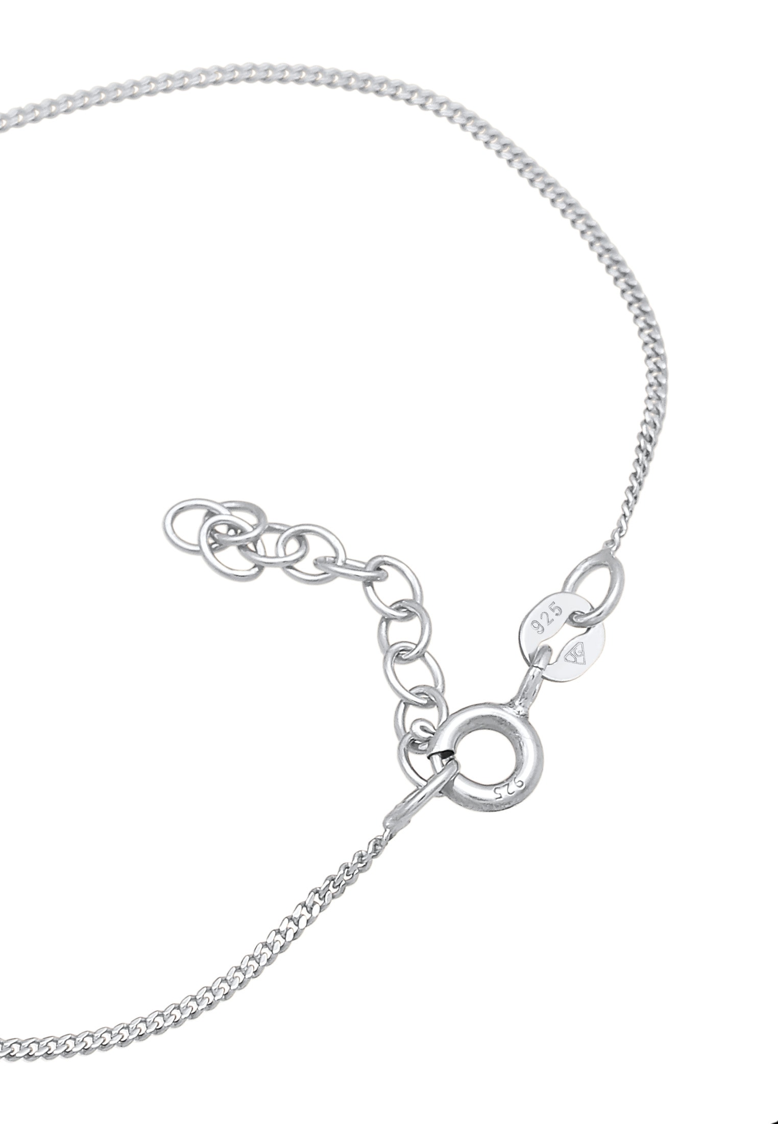 Elli Armband »ID-Armband mit gravierbarer Platte 925 Silber«