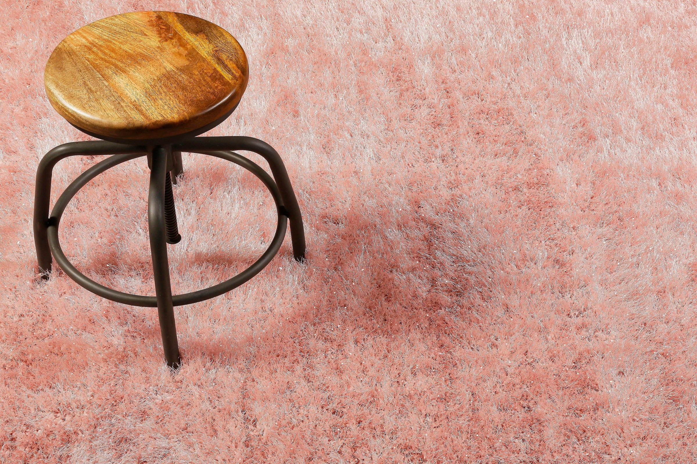 Wecon home Hochflor-Teppich »Shiny Touch« rechteckig 70 mm Höhe Glanzgarn, Wohnzimmer