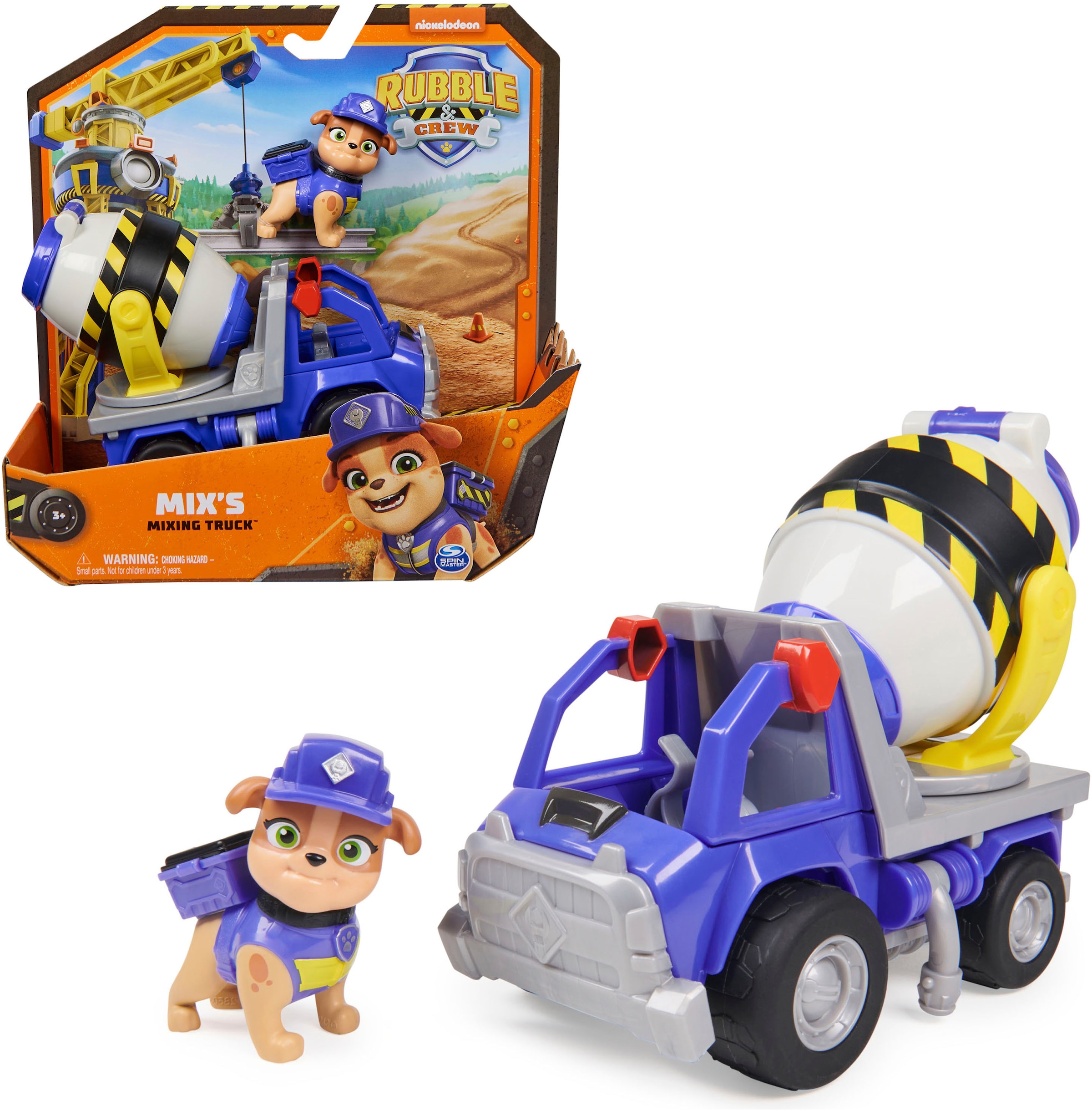 Spin Master Spielzeug-Auto »Rubble & Crew - Core Vehicle Solid Mix«