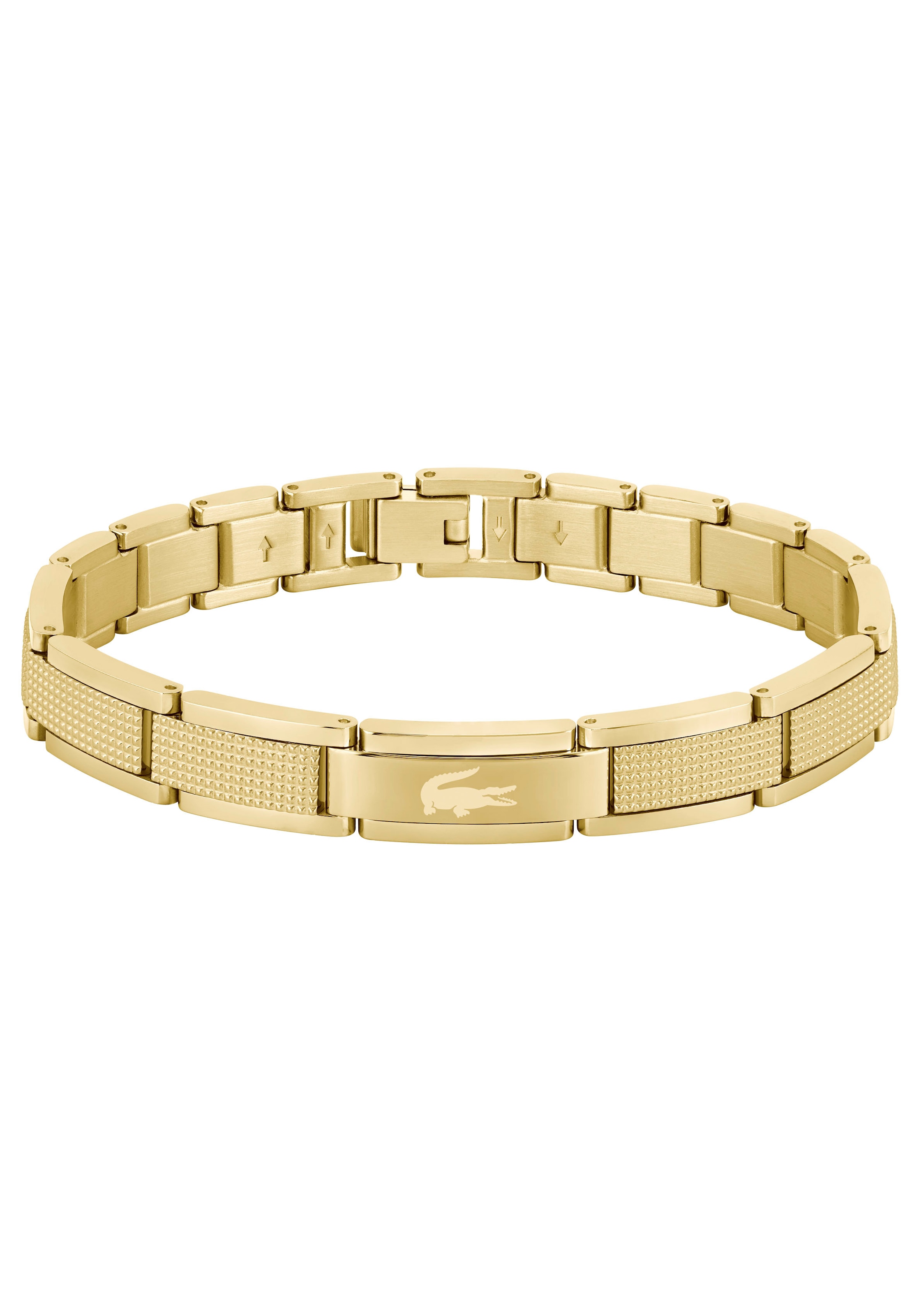 Lacoste Armband »Schmuck Edelstahl Armschmuck Gliederarmband STENCIL«