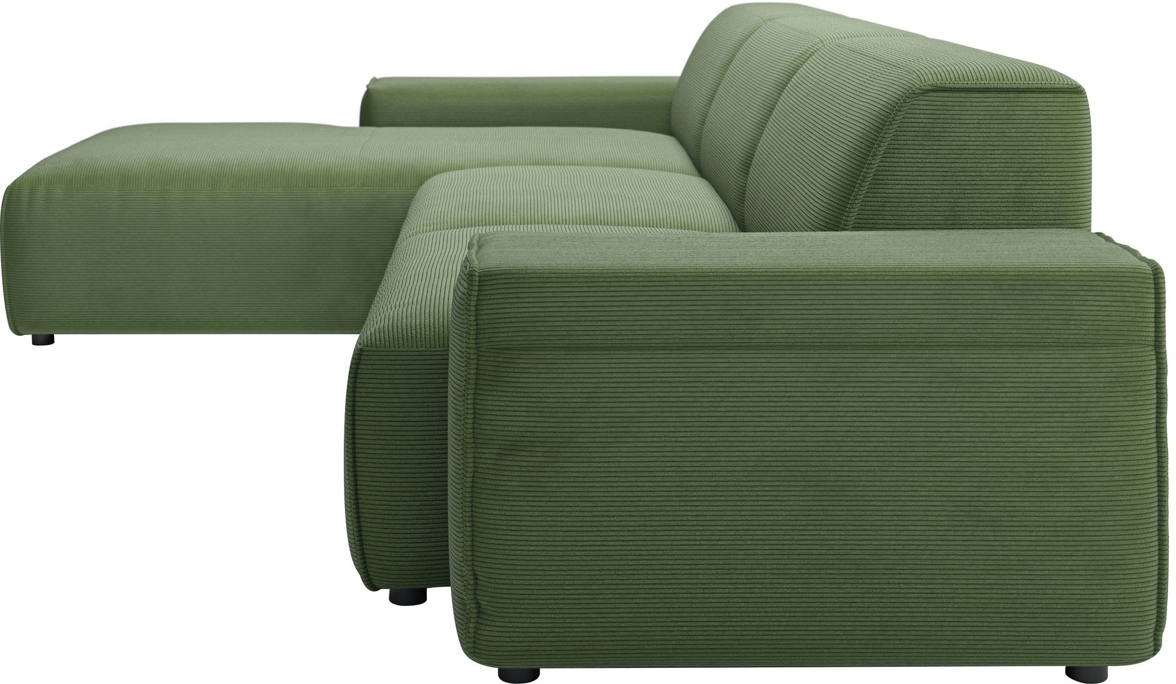 andas Ecksofa »Glimminge auch in Breitcord, Feincord, Bouclé + Easy care-Bezug«, L-Form, Breite 294, Zierkissen