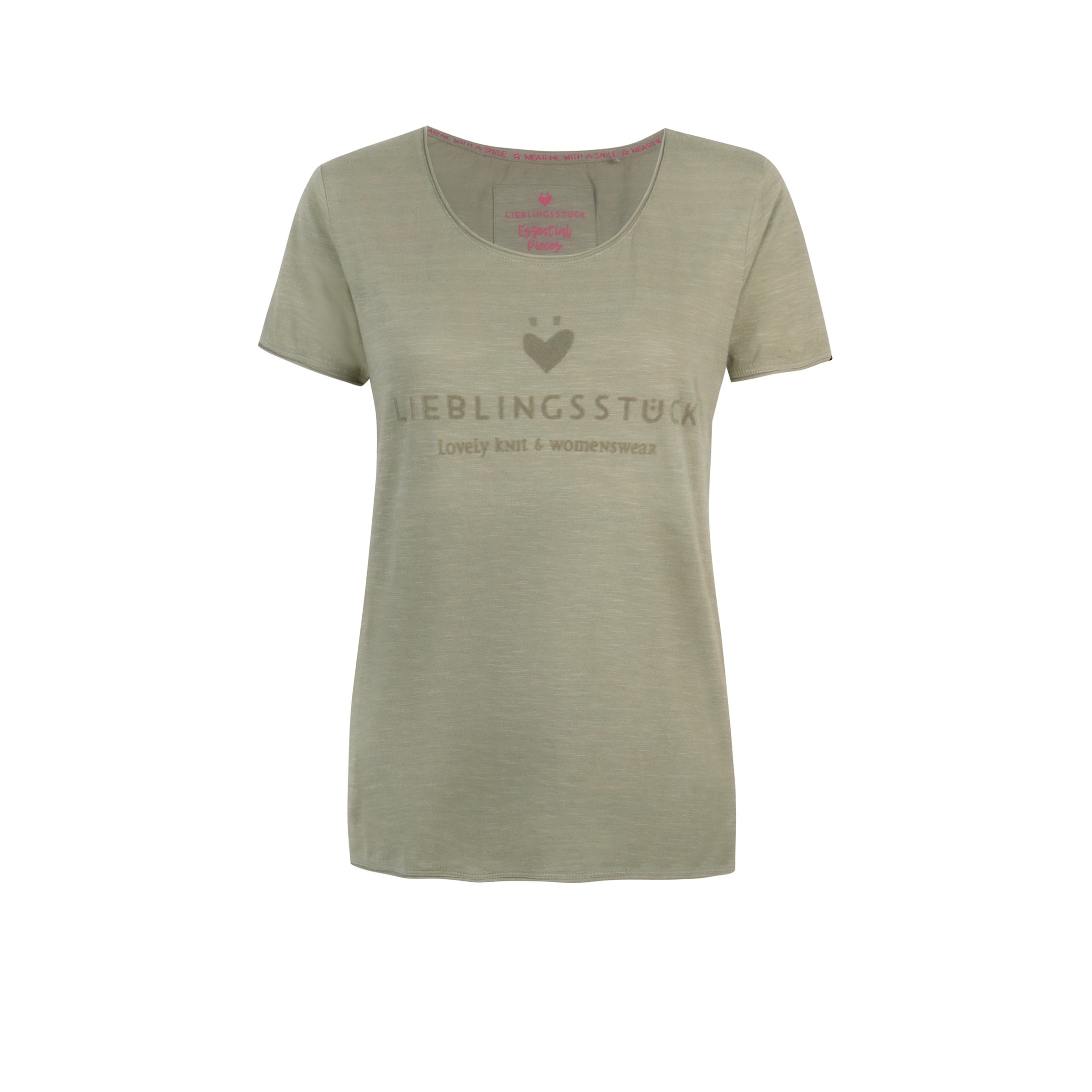 Lieblingsstück Rundhalsshirt »CiaEp«, mit Logo Druck