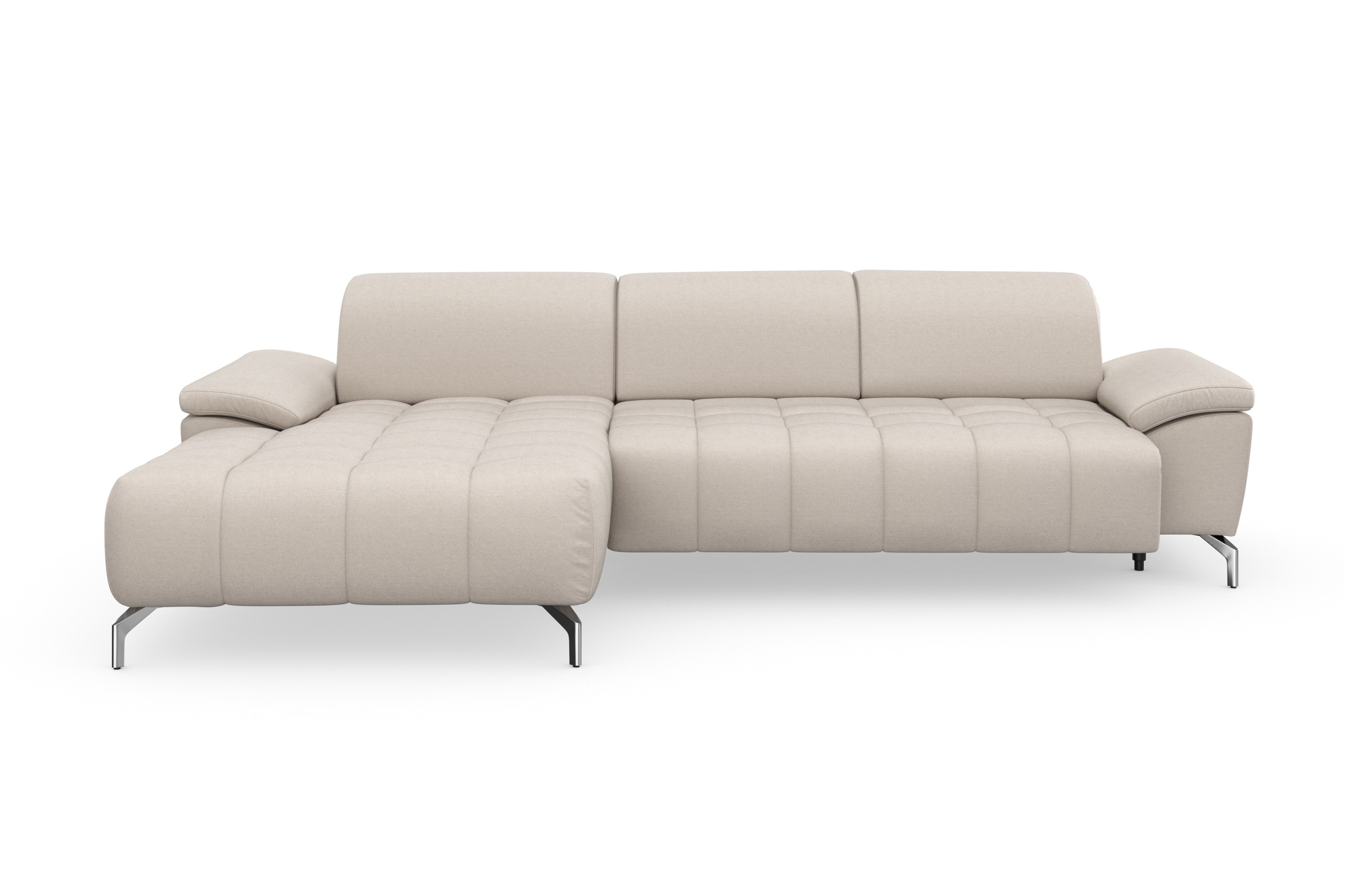sit&more Ecksofa »Cool L-Form«, wahlweise mit Kopfteilverstellung und Vorzi günstig online kaufen